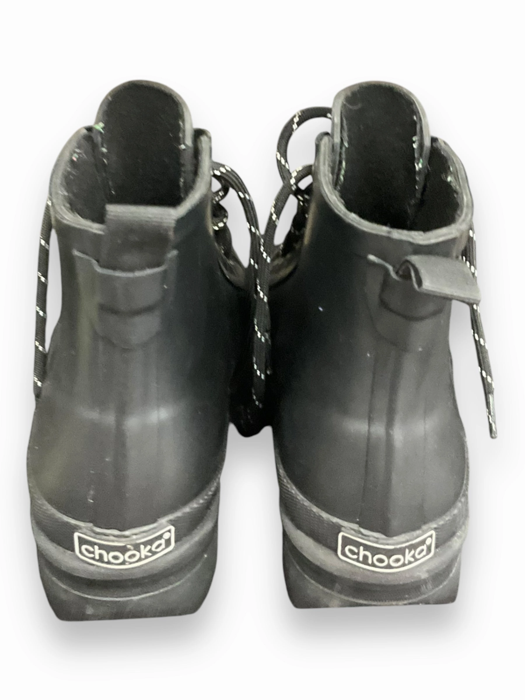 Boots Rain By Clothes Mentor In Black, Size: 7 Sienna Rain Boot