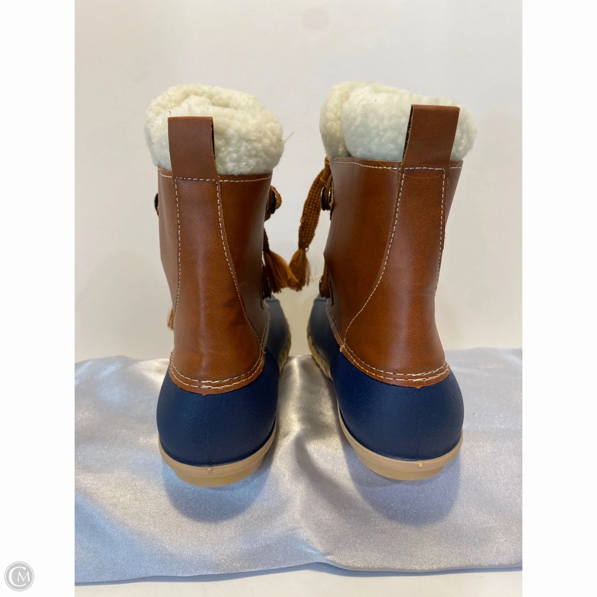 Boots Rain By Clothes Mentor In Navy, Size: 10 Ugg Drizlita Rain Boot