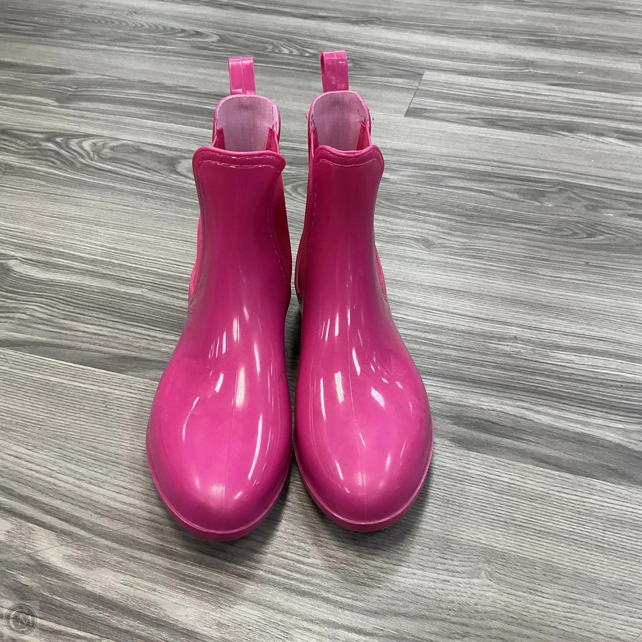 Hartstrings Rain Boots Boots Rain By Clothes Mentor In Pink, Size: 8