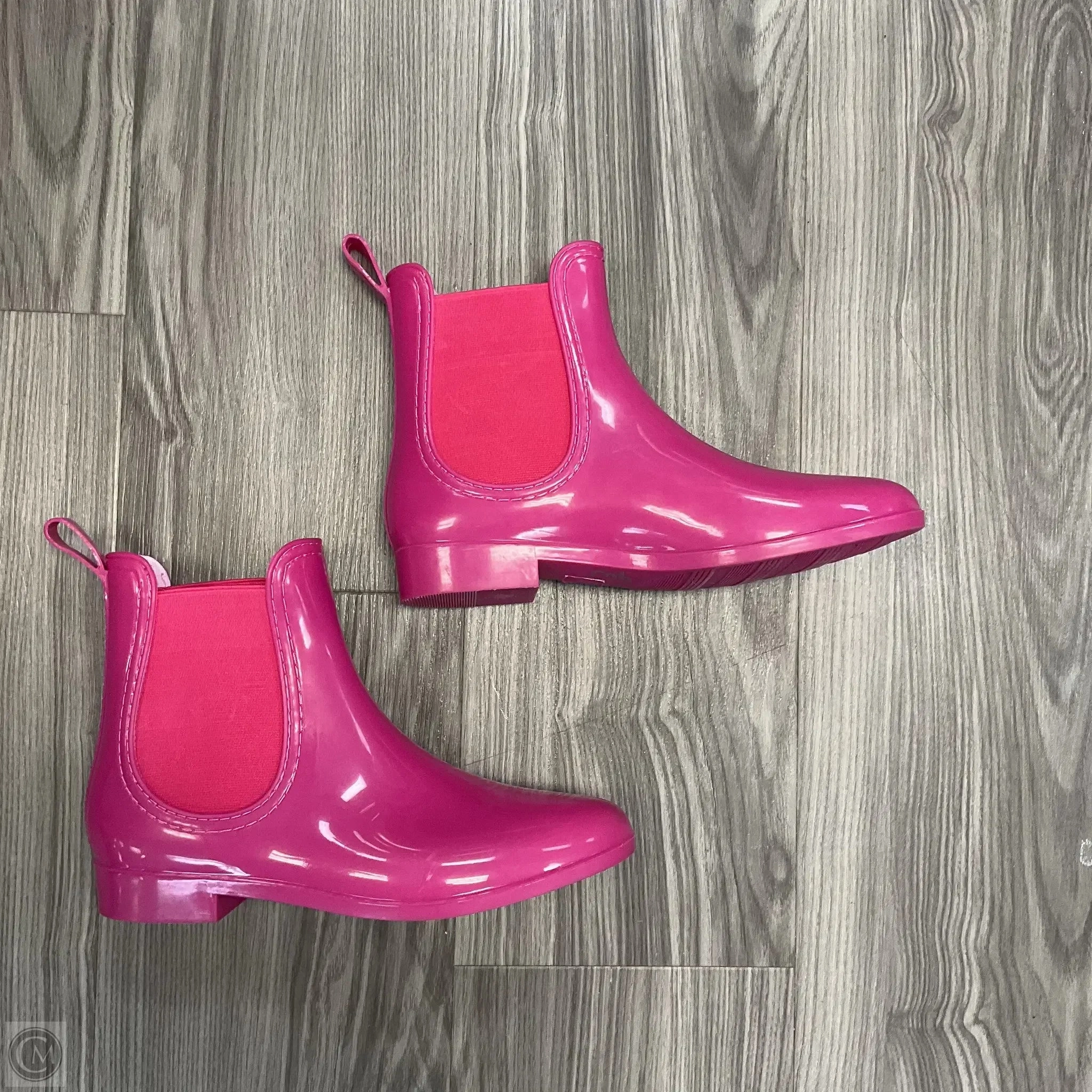 Footjoy Rain Boots Boots Rain By Clothes Mentor In Pink, Size: 8