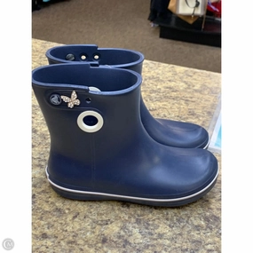 Boots Rain By Crocs In Navy, Size: 8 Wellington Rain Boots