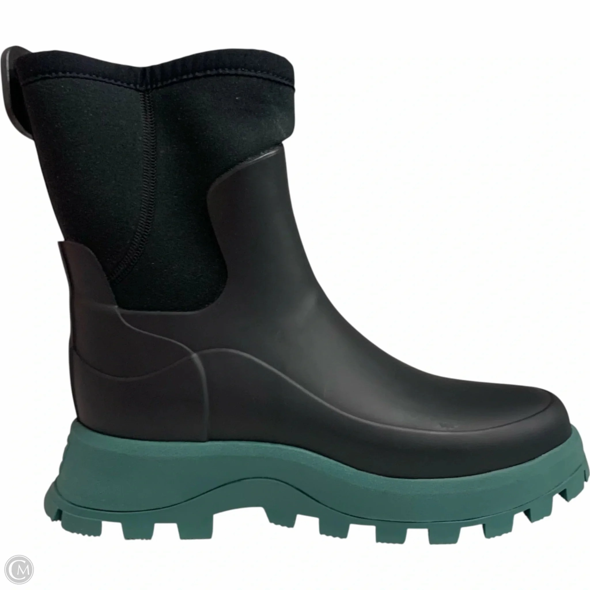 Boots Rain By Hunter In Black, Size: 7 London Fog Thames Rain Boot