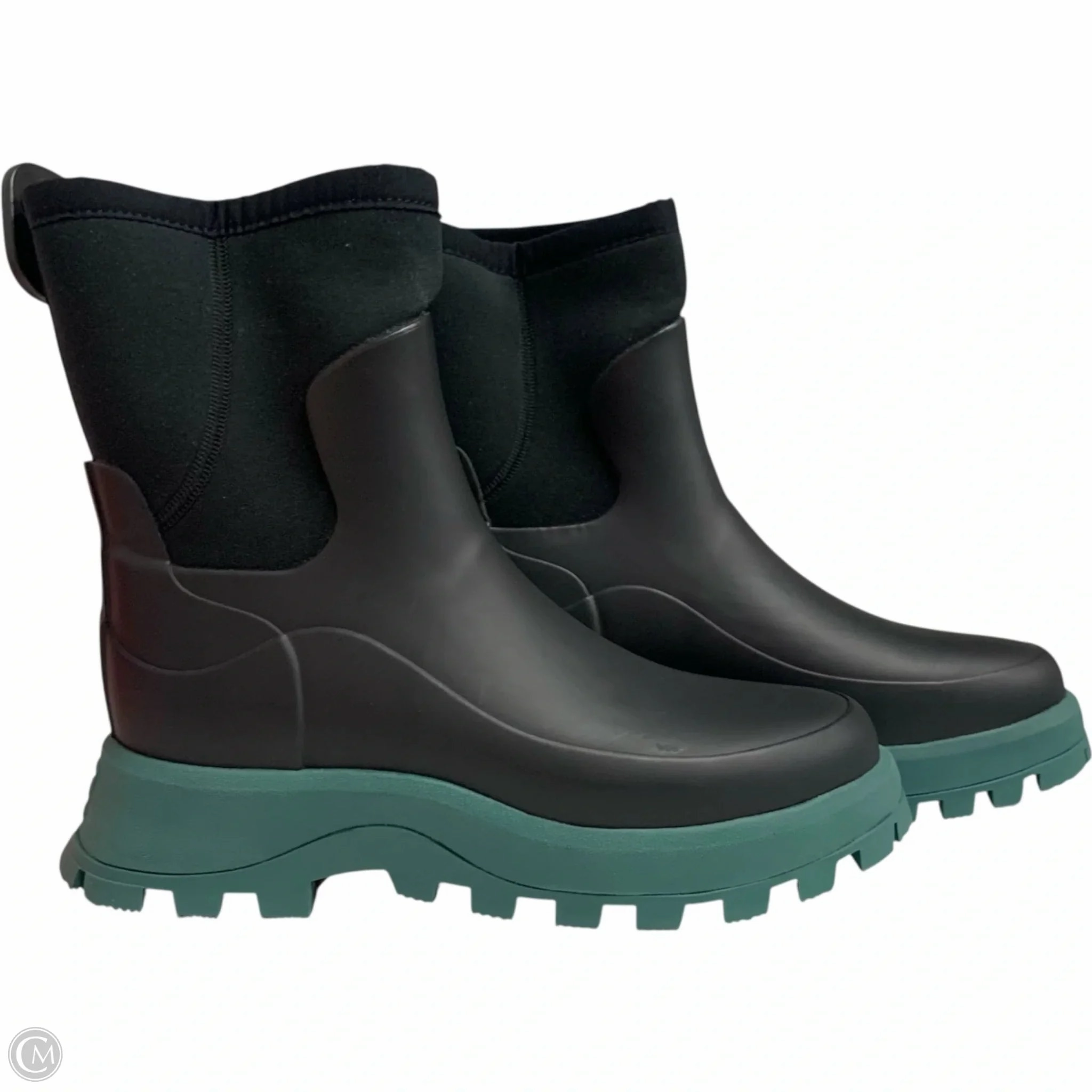 Sperry Saltwater Seasonal Rain Boot Boots Rain By Hunter In Black, Size: 7