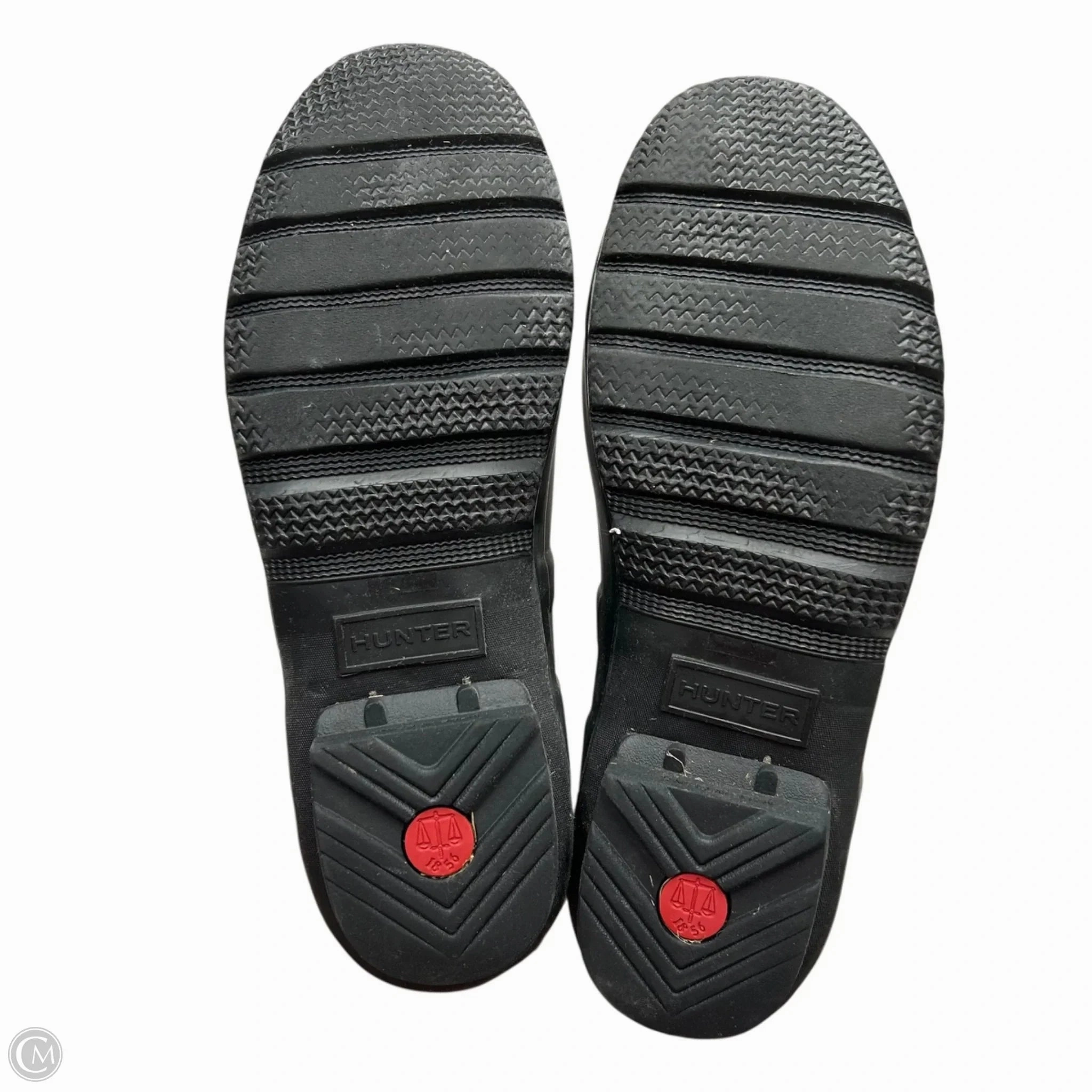 Boots Rain By Hunter In Black, Size: 9 Chelsea Rain Boots