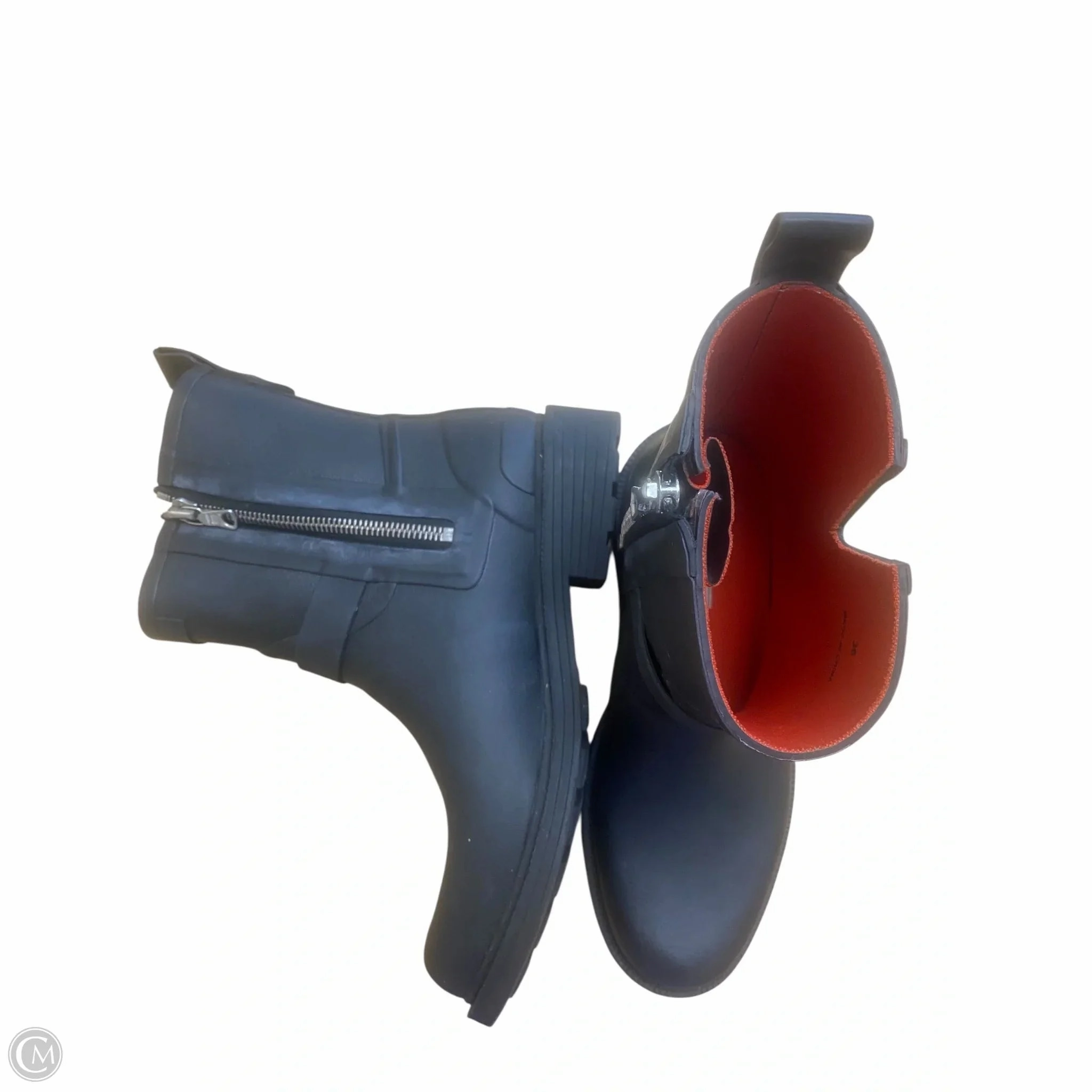 Pikachu Rain Boots Boots Rain By Rag & Bones Jeans In Black & Red, Size: 6