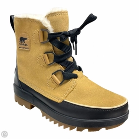 Boots Rain By Sorel In Black & Tan, Size: 7 Buoy Rain Boots