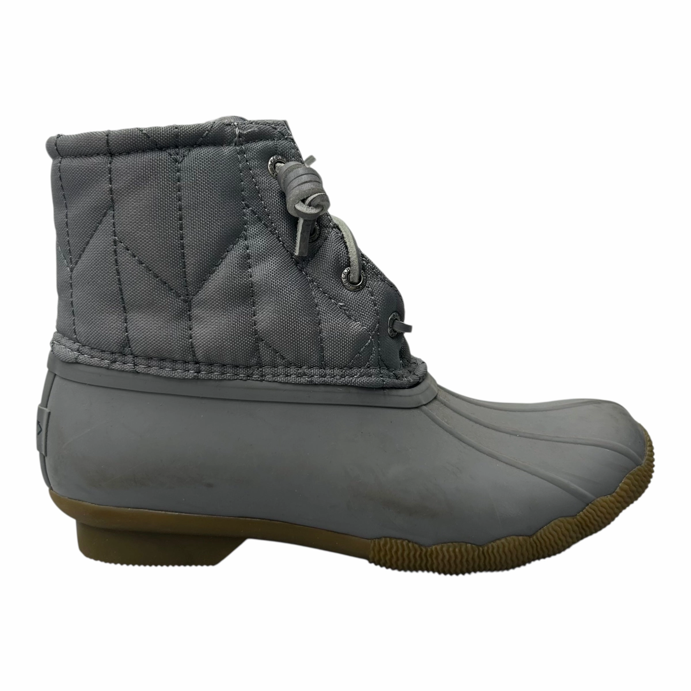 Droplet Rain Boot Ugg Boots Rain By Sperry In Grey, Size:6.5