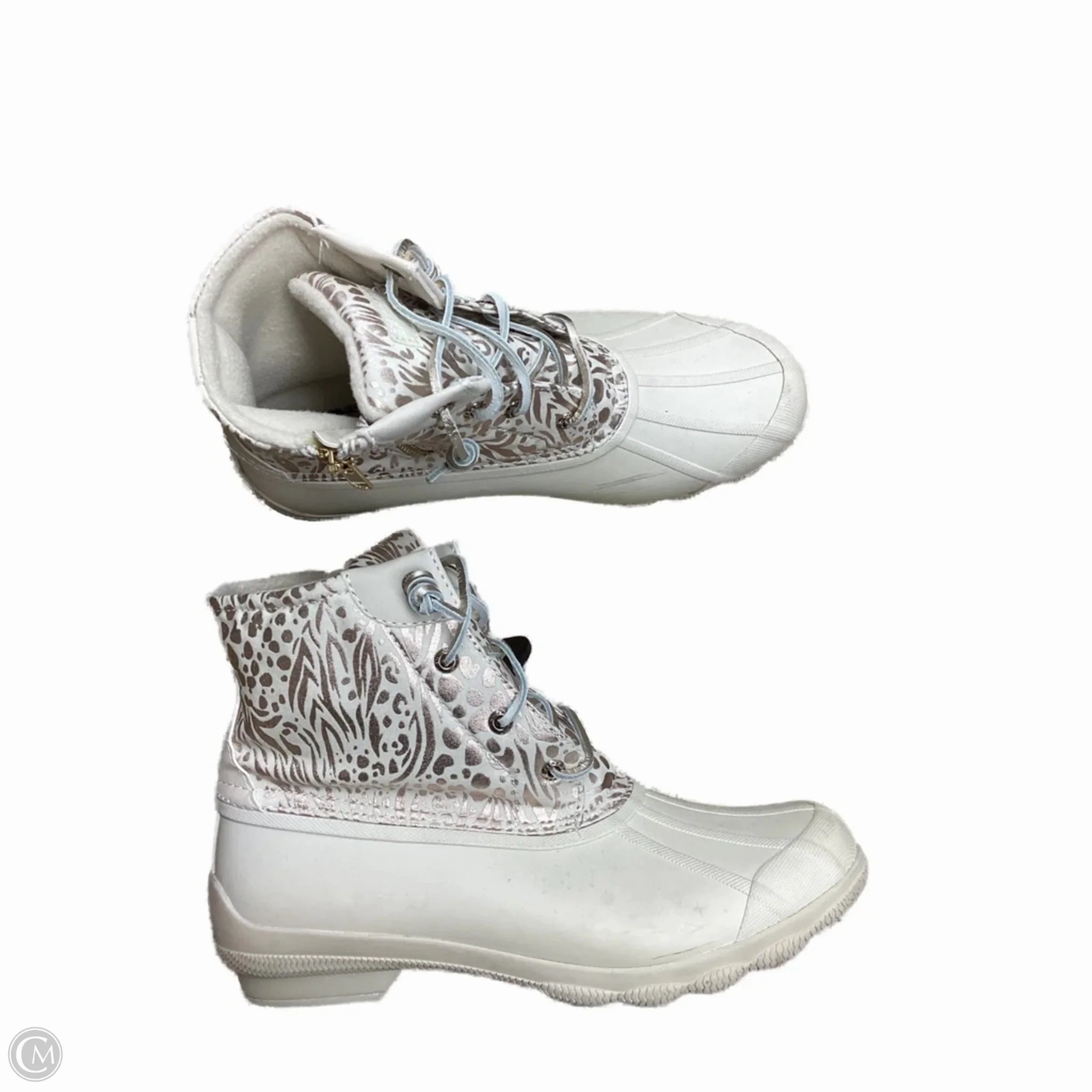 Boots Rain By Sperry In Rose Gold, Size: 8 Simply Southern Rain Boots