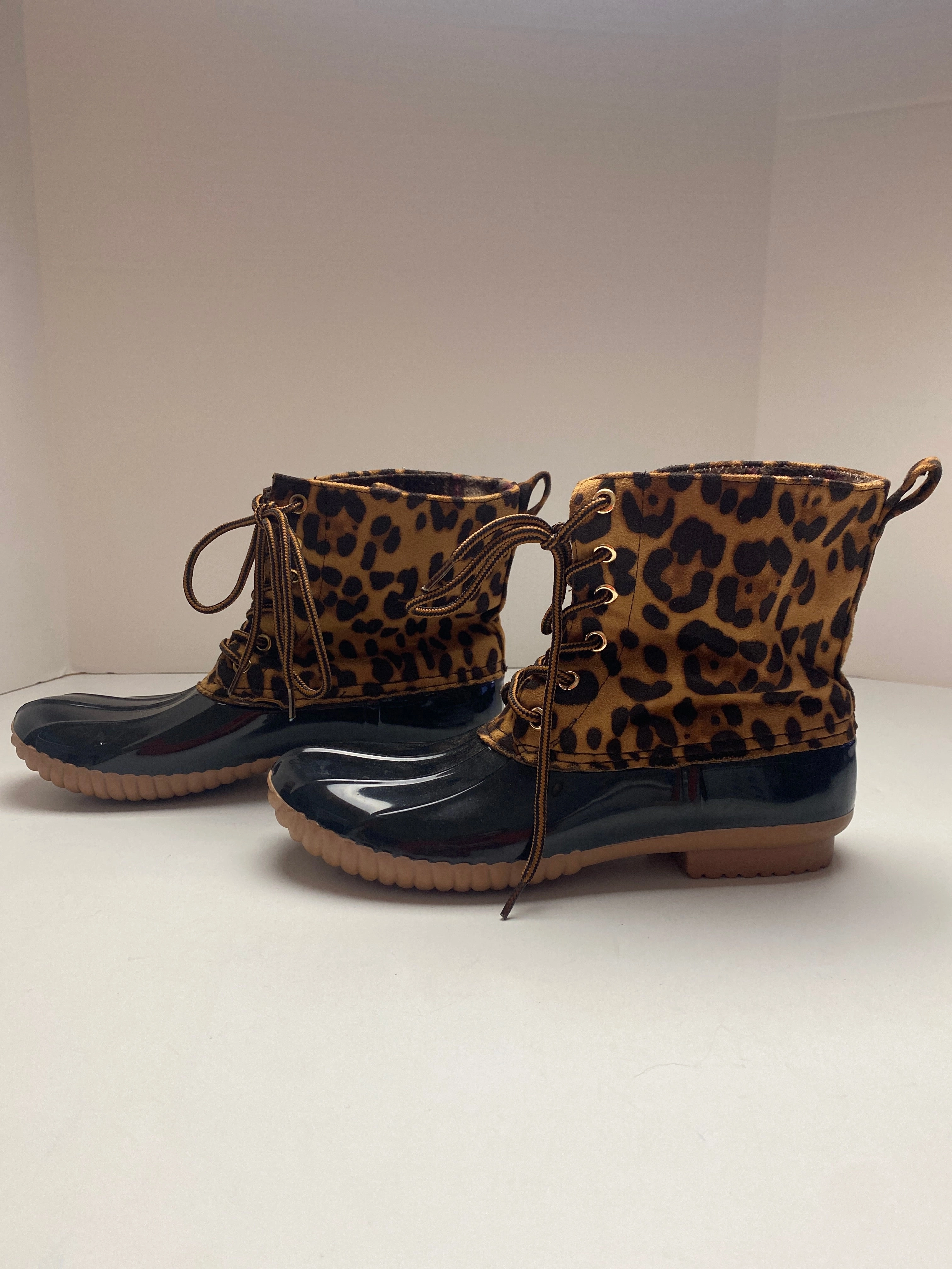 Toddler Rain Boots Size 5 Boots Rain By Yoki In Animal Print, Size: 8