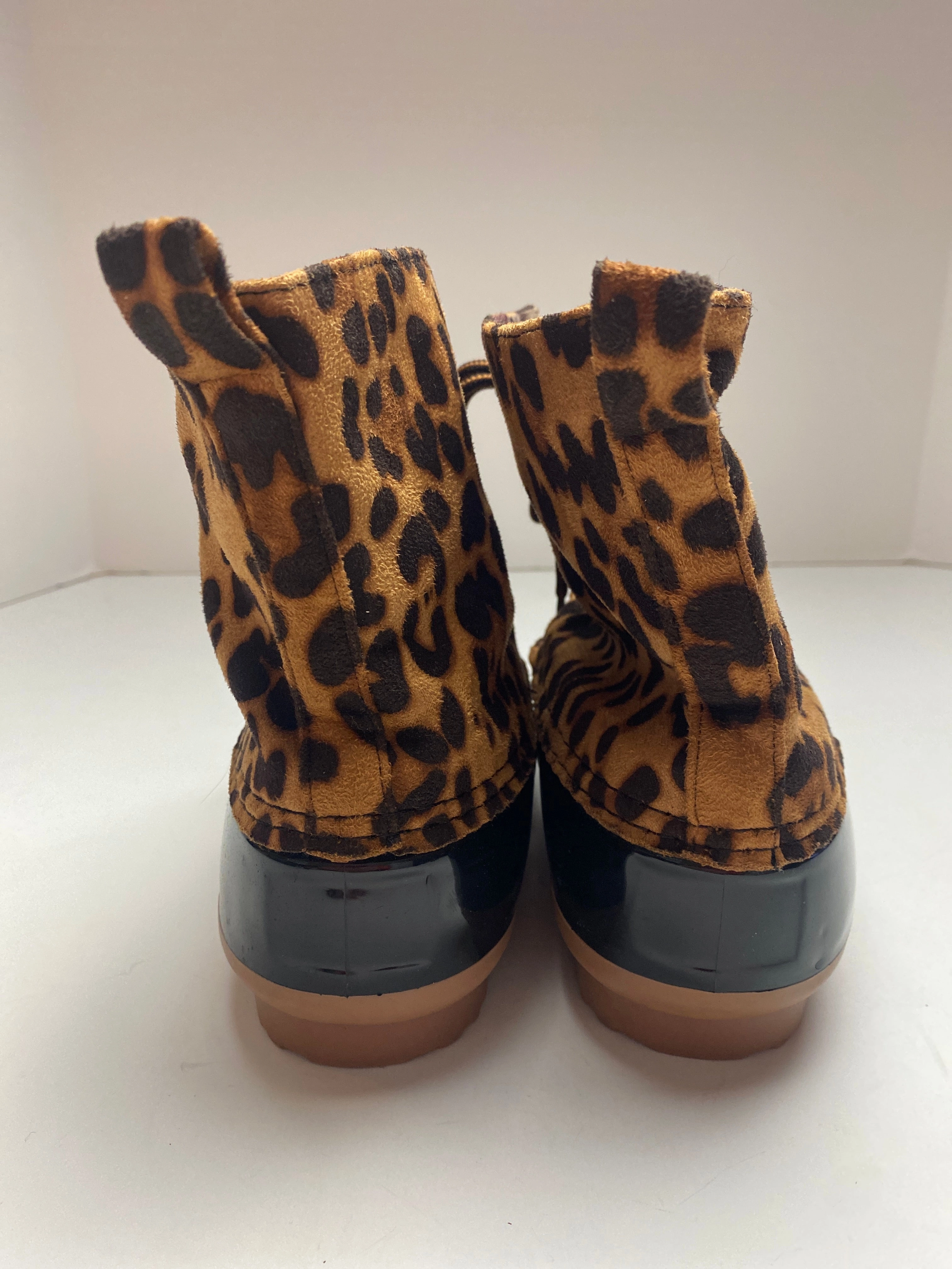 Boots Rain By Yoki In Animal Print, Size: 8 Flower Rain Boots