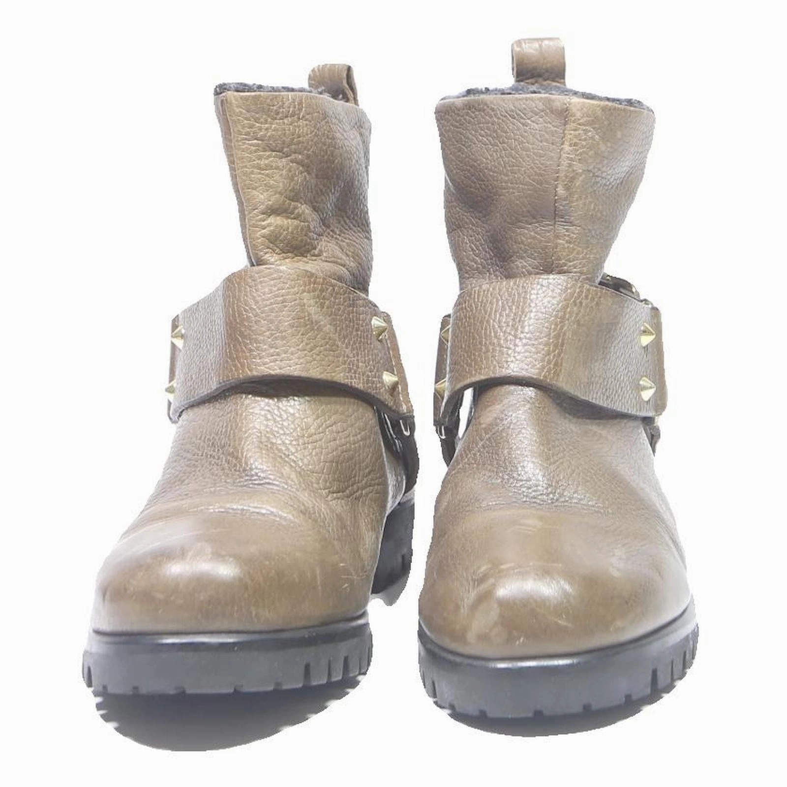 Blunstone Boots BOSS ORANGE Womens Leather Ankle Boots Brown UK 6 Strap Casual Winter Shoes