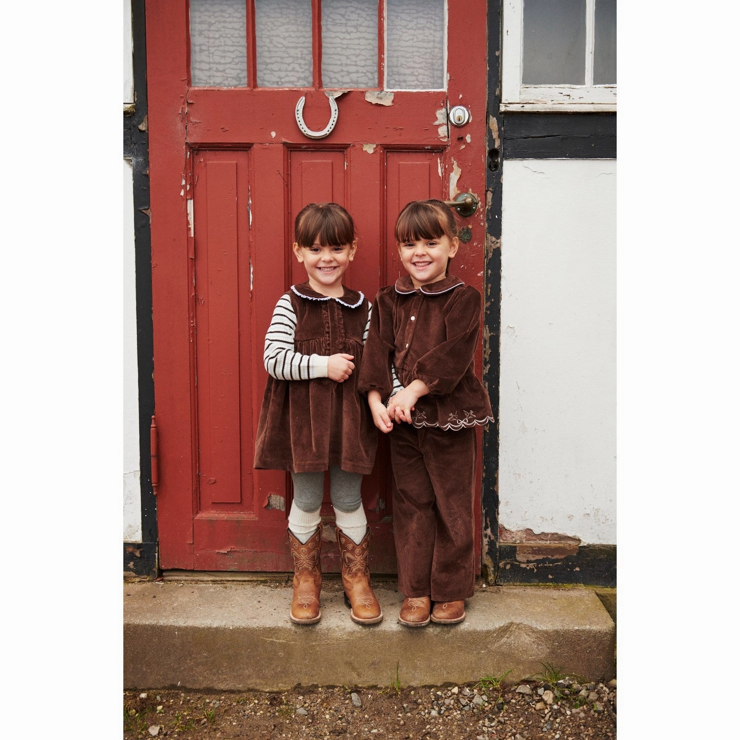 COPENHAGEN COLORS Cognac Bow Limited Ranger Boots W. Warm Lining Ostrich Skin Cowgirl Boots