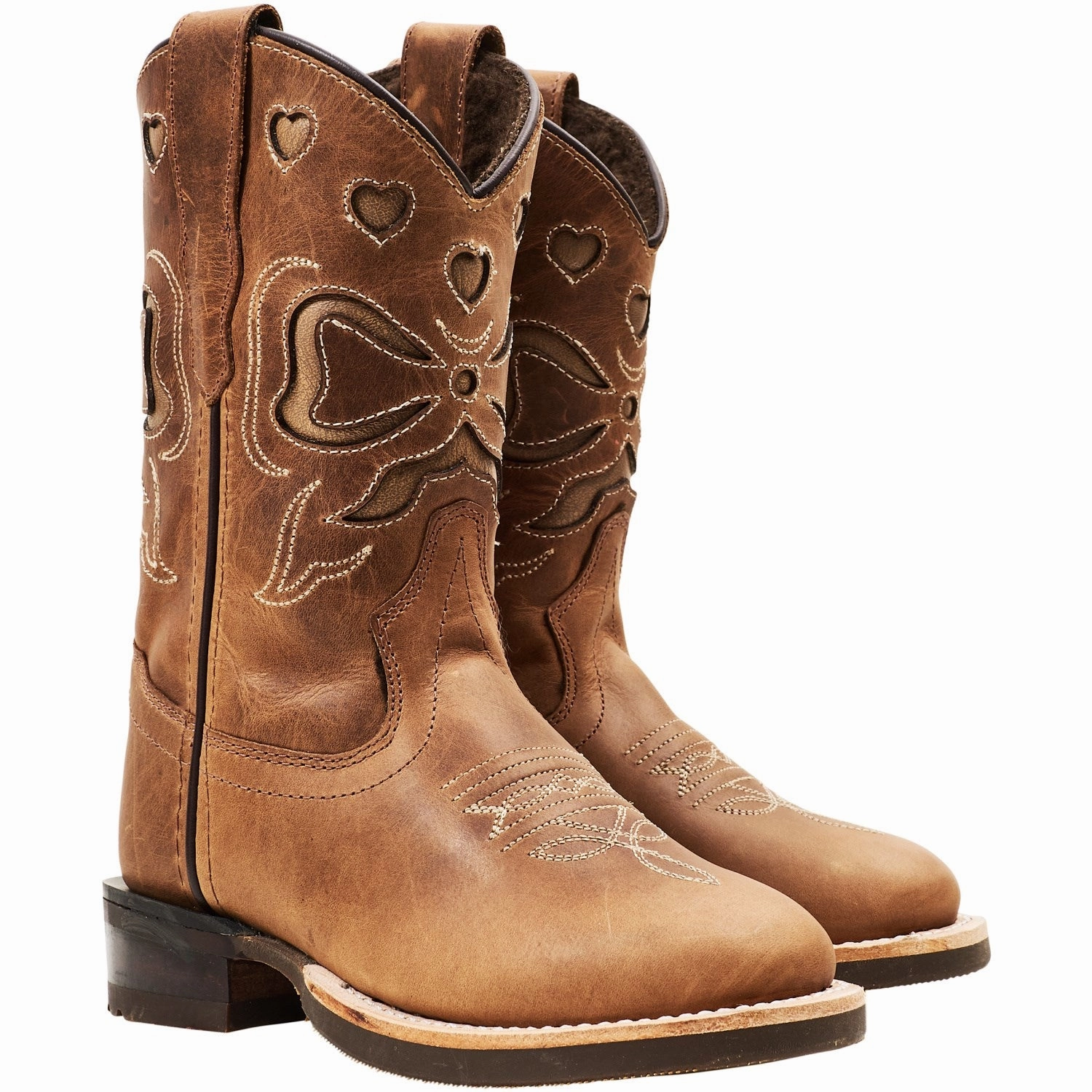 Mens Waterproof Boots COPENHAGEN COLORS Cognac Bow Limited Ranger Boots W. Warm Lining