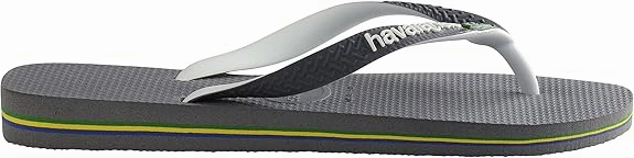 BRASIL MIX- STEEL GREY.WHITE.WHITE Cycling Flip Flops