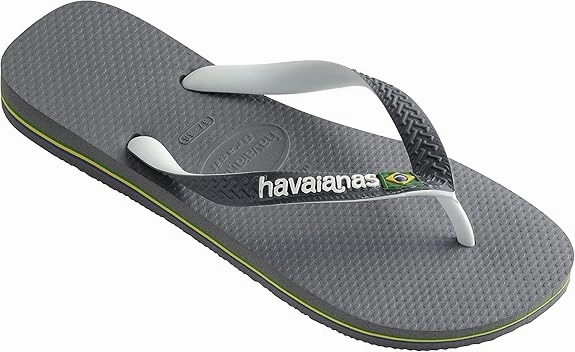Platform Heels Flip Flops BRASIL MIX- STEEL GREY.WHITE.WHITE