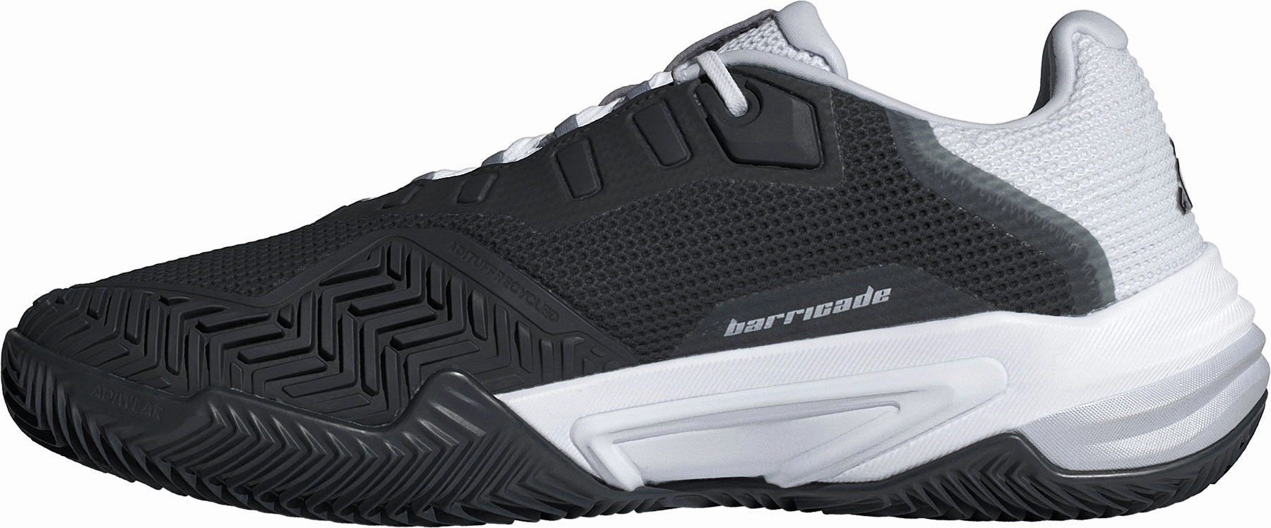 Tennis Shoes Plantar Fasciitis adidas Barricade 13 Clay Mens Tennis Shoes - Black