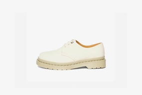 Wholecut Oxford Shoes Dr. Martens "1461 Mono Milled Nubuck Leather Oxford" M - Parchment Beige/Milled Nubuck