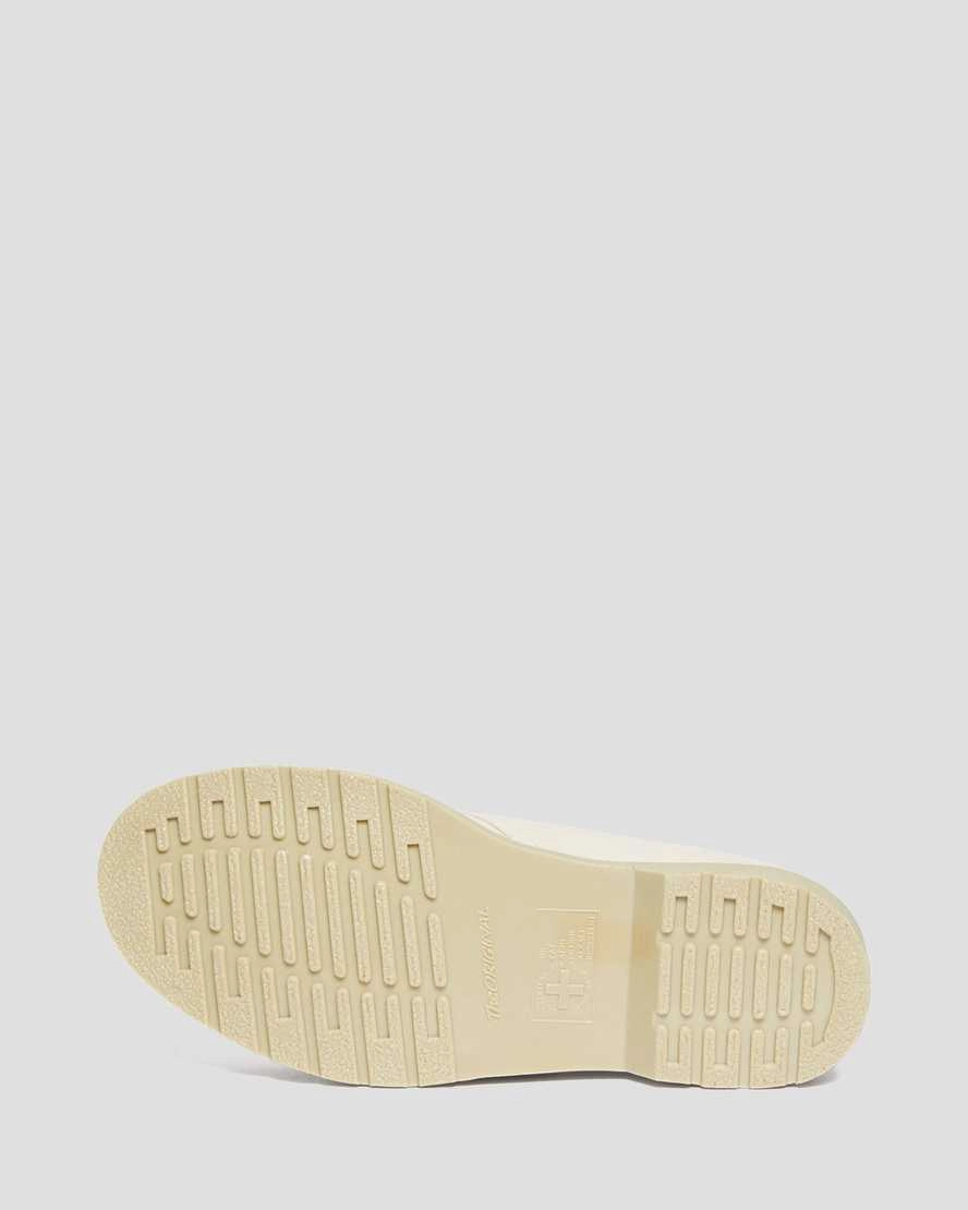 Difference Between Brogues And Oxford Dr. Martens "1461 Mono Milled Nubuck Leather Oxford" M - Parchment Beige/Milled Nubuck