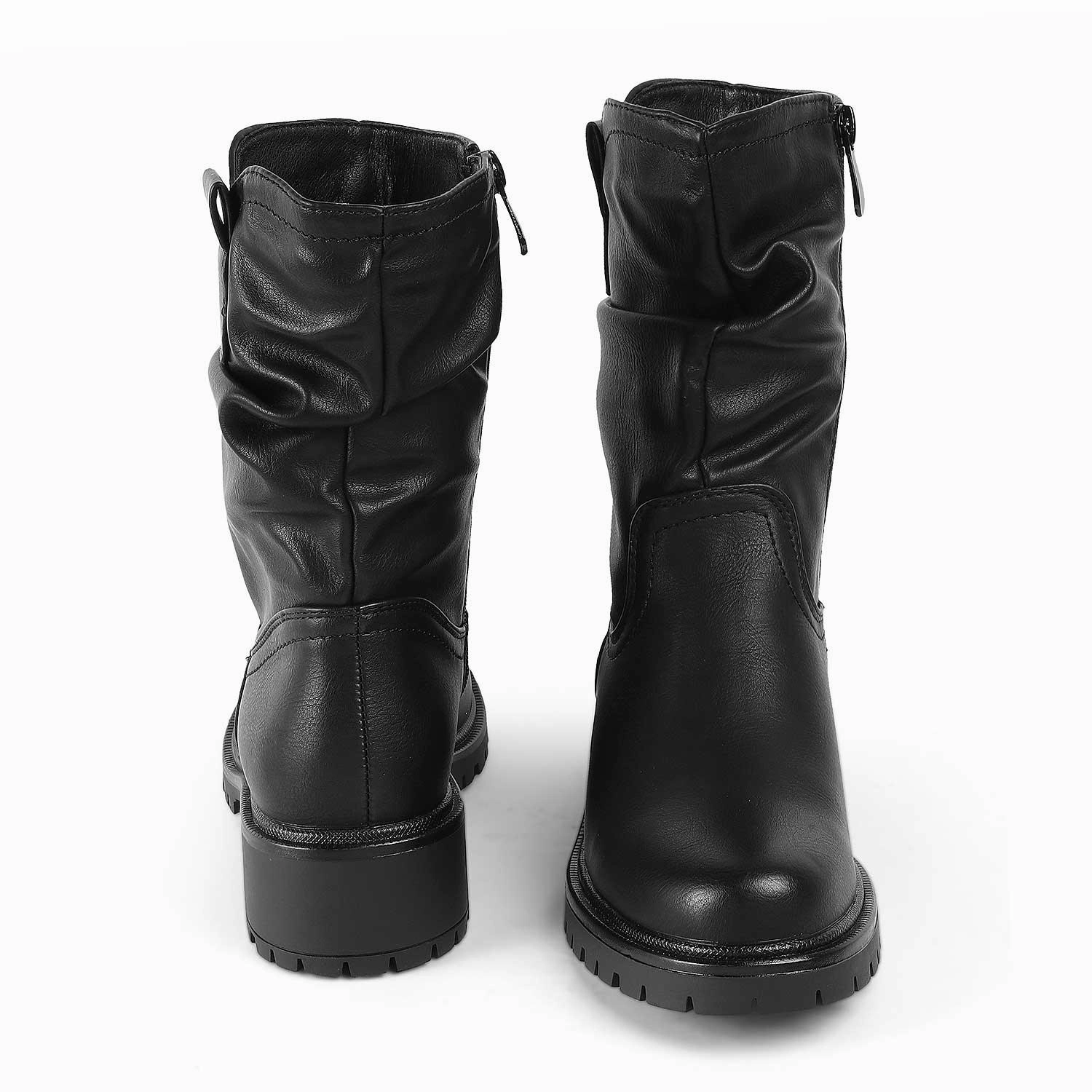 Dog Paw Boots Tresmode Saintmor Black Women's Ankle-length Boots