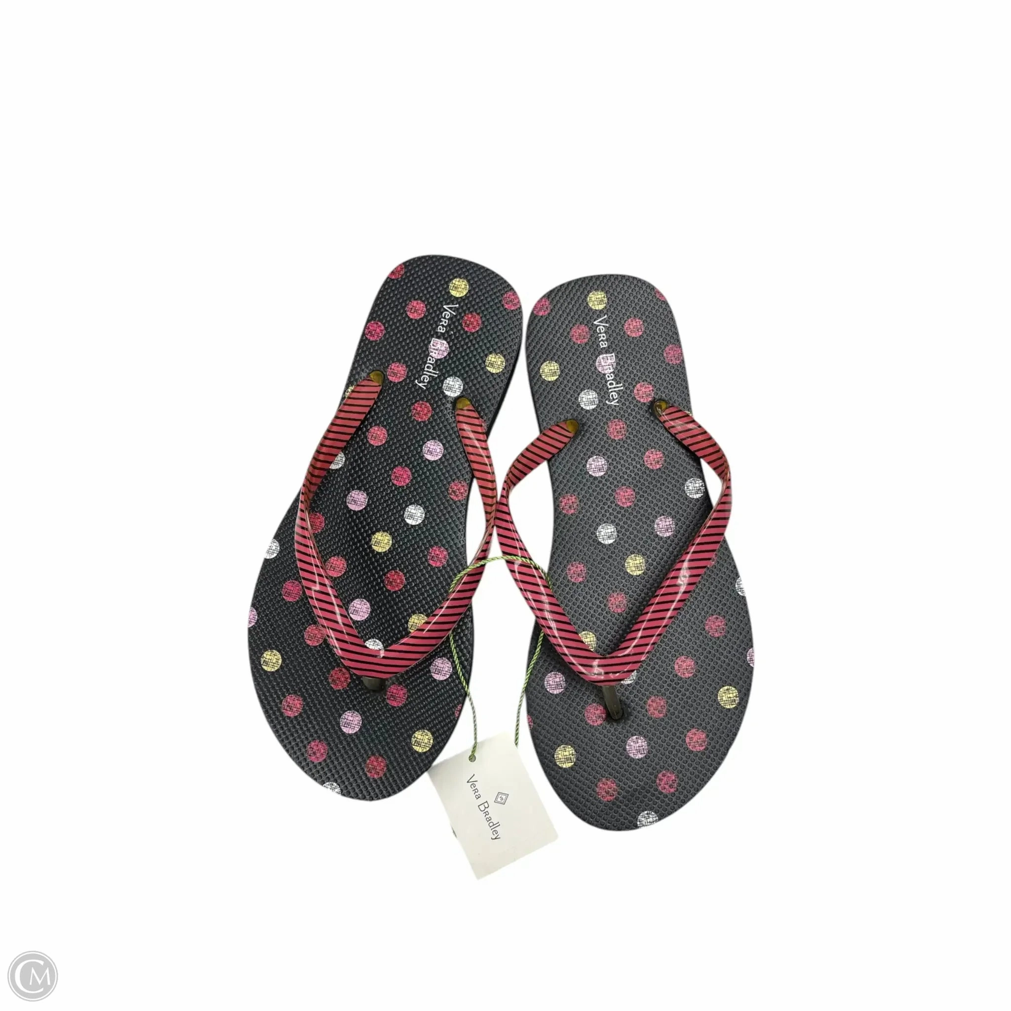 Sandals Flip Flops By Vera Bradley In Black & Red, Size: 6 Sexiest Flip Flops
