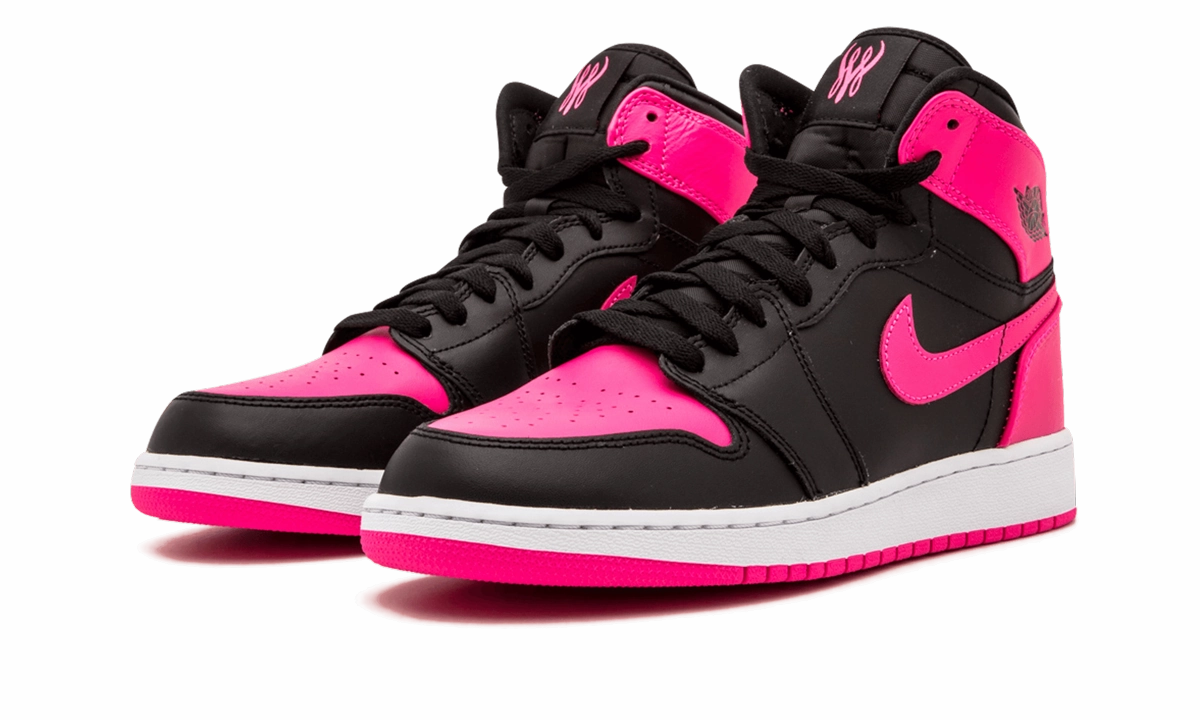 White Fashion Sneakers Air Jordan 1 Retro High EP GS "Serena Williams"