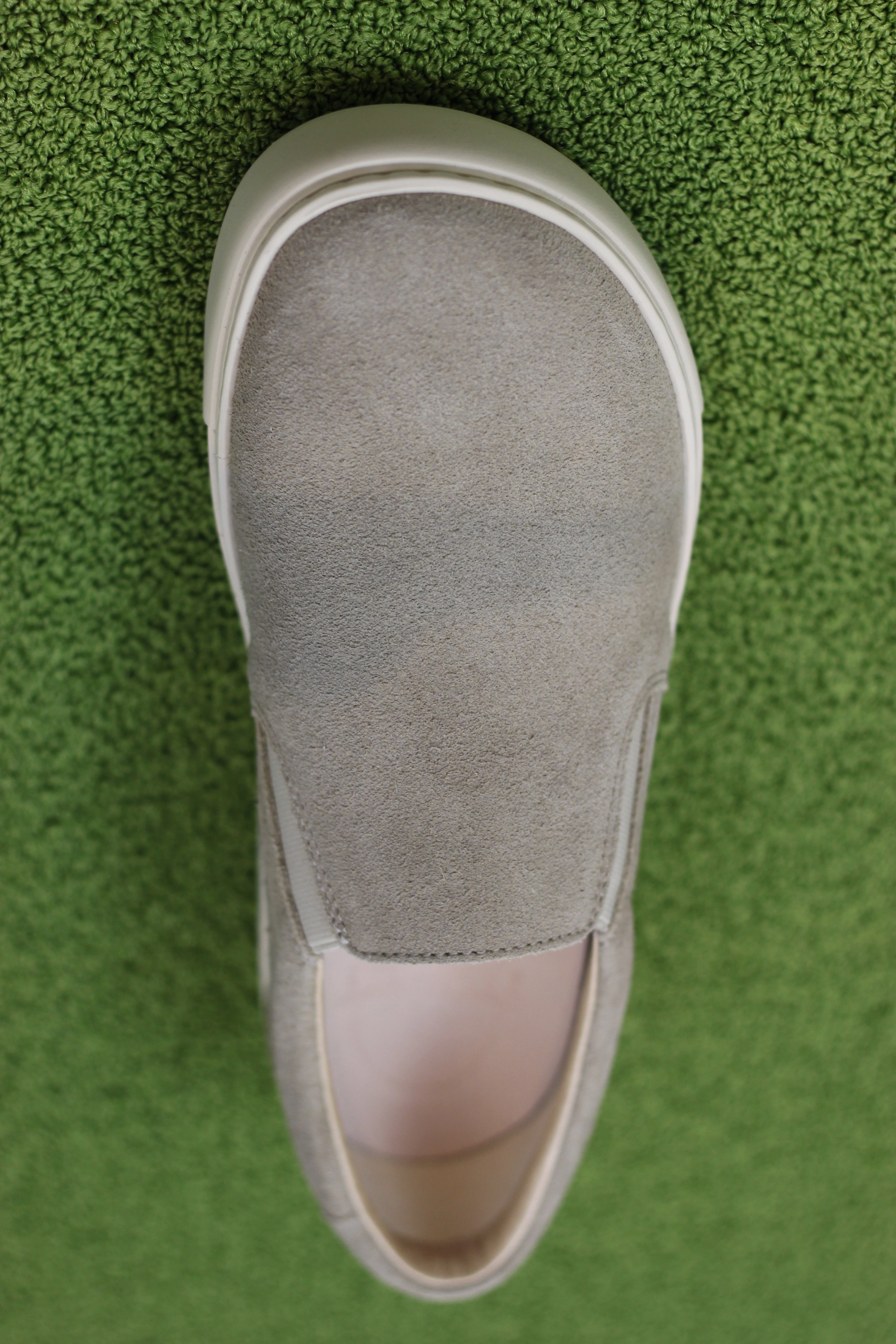 Women's Oswego Slip On - Taupe Suede Formal Slip Ons