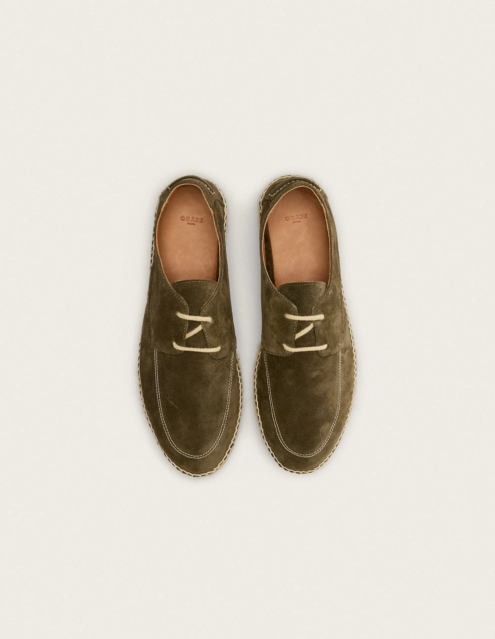 Espadrilles Charles - Sude kaki Wide Width Espadrille