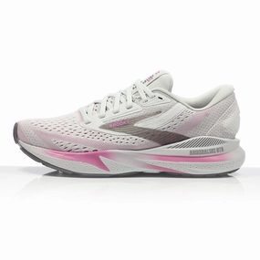 Brooks Adrenaline GTS 24 Women's Running Shoe - Oyster/Excalibur/Pink Dq Running Shoes