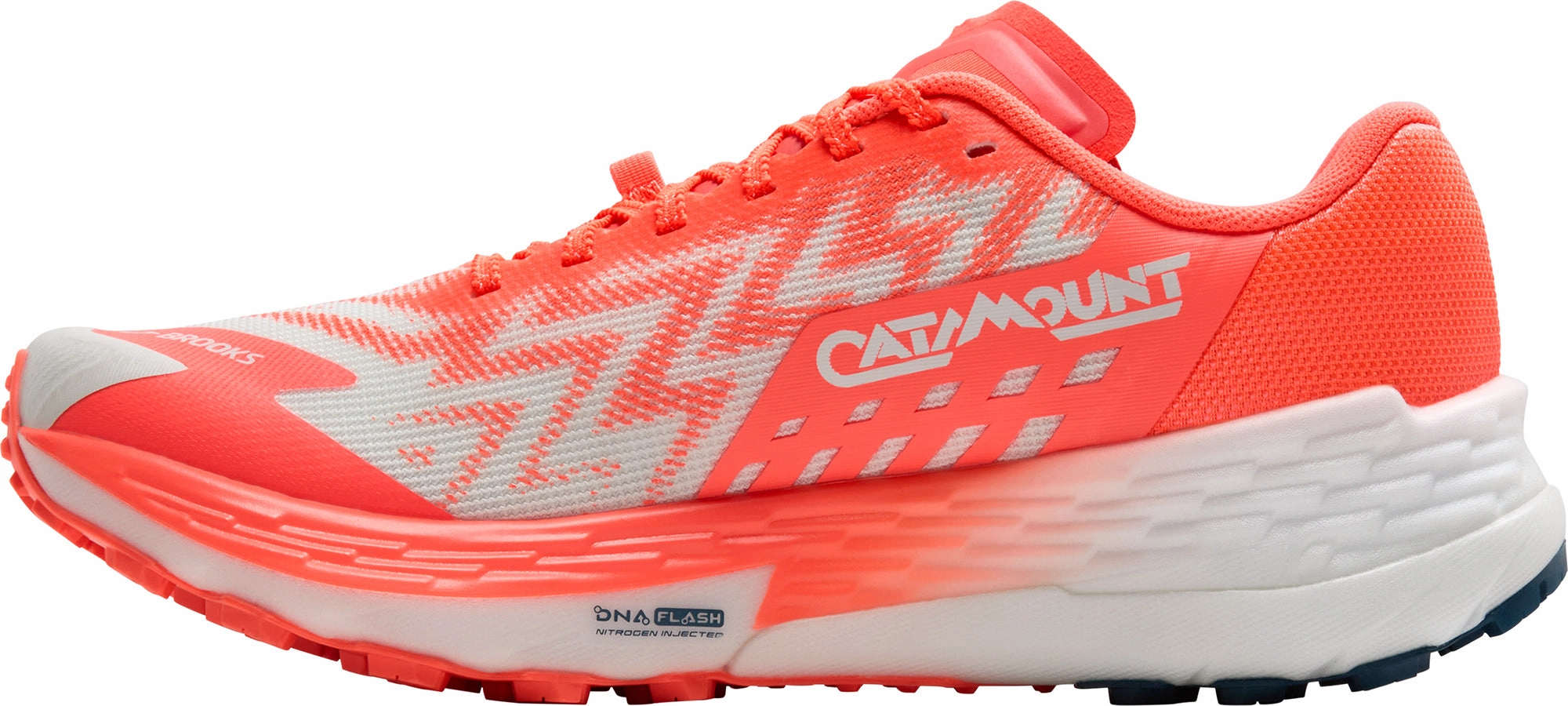 Best Mid Trail Running Shoe Brooks Catamount 4 Womens Trail Running Shoes - Orange