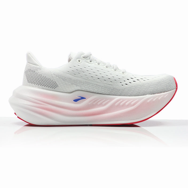 Brooks Glycerin Max Women's Running Shoe - White/Black/Diva Pink Runs Shoes