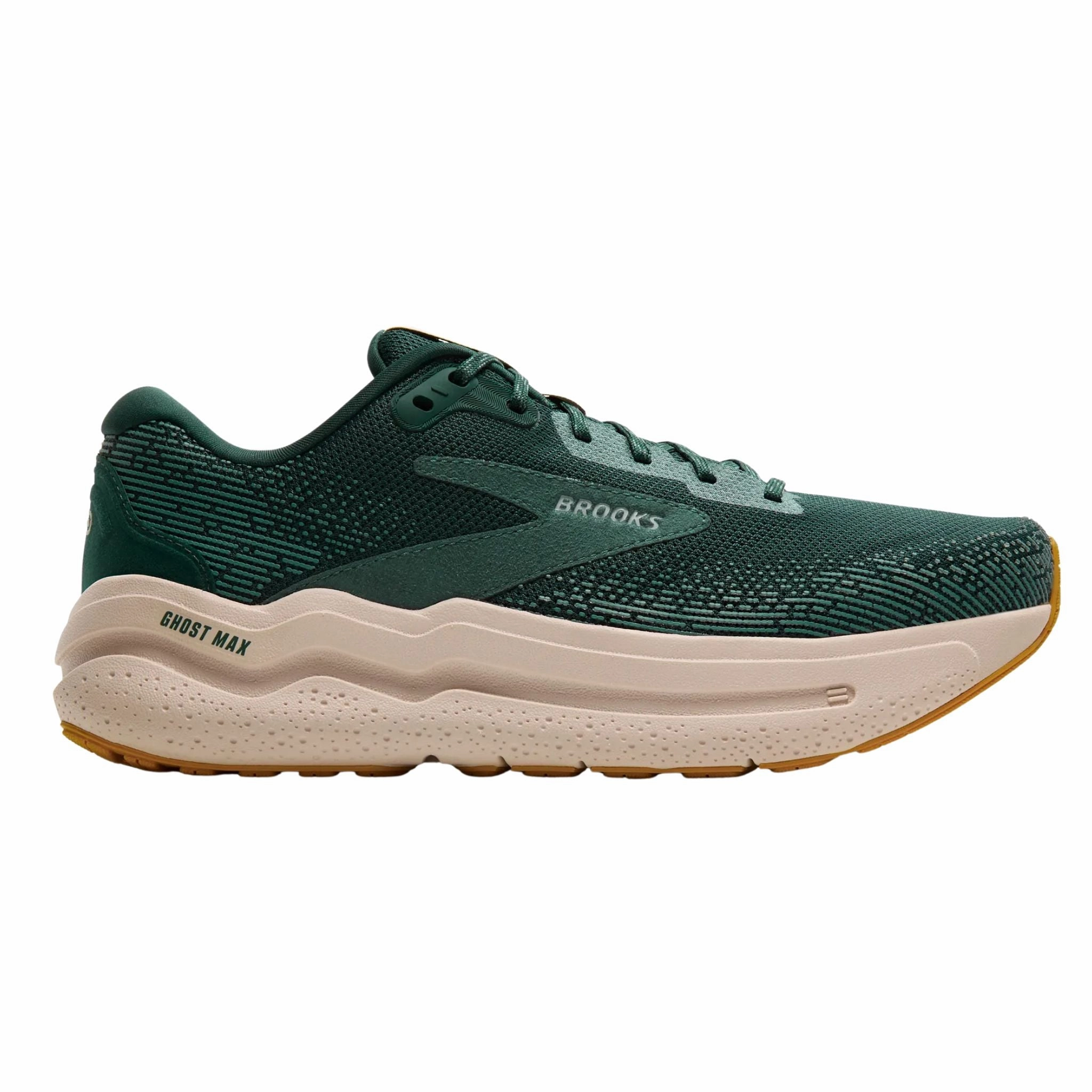 Best Running Shoes For Heavy Runners With Bad Knees Brooks Men's 110431 324 Ghost Max 2  Pine Grove North Atlantic Grey Cushion Neutral Running Shoes