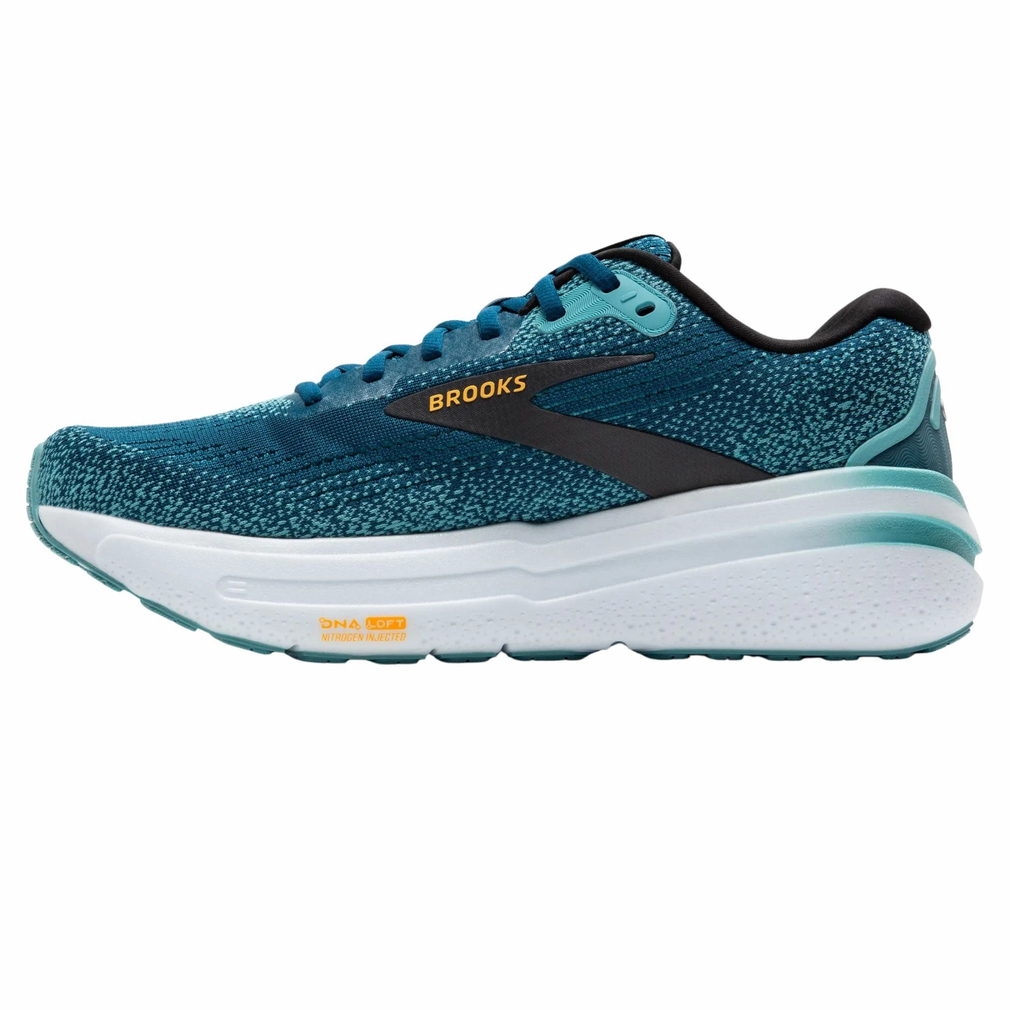 Best Running And Training Shoes Brooks Men's 110431 431 Ghost Max 2  Moroccan Blue Aqua Orange Pop Cushion Neutral Running Shoes