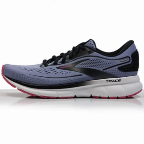 Brooks Trace 2 Women's Running Shoe - Purple Impression/Black/Pink Thick Sole Running Shoes