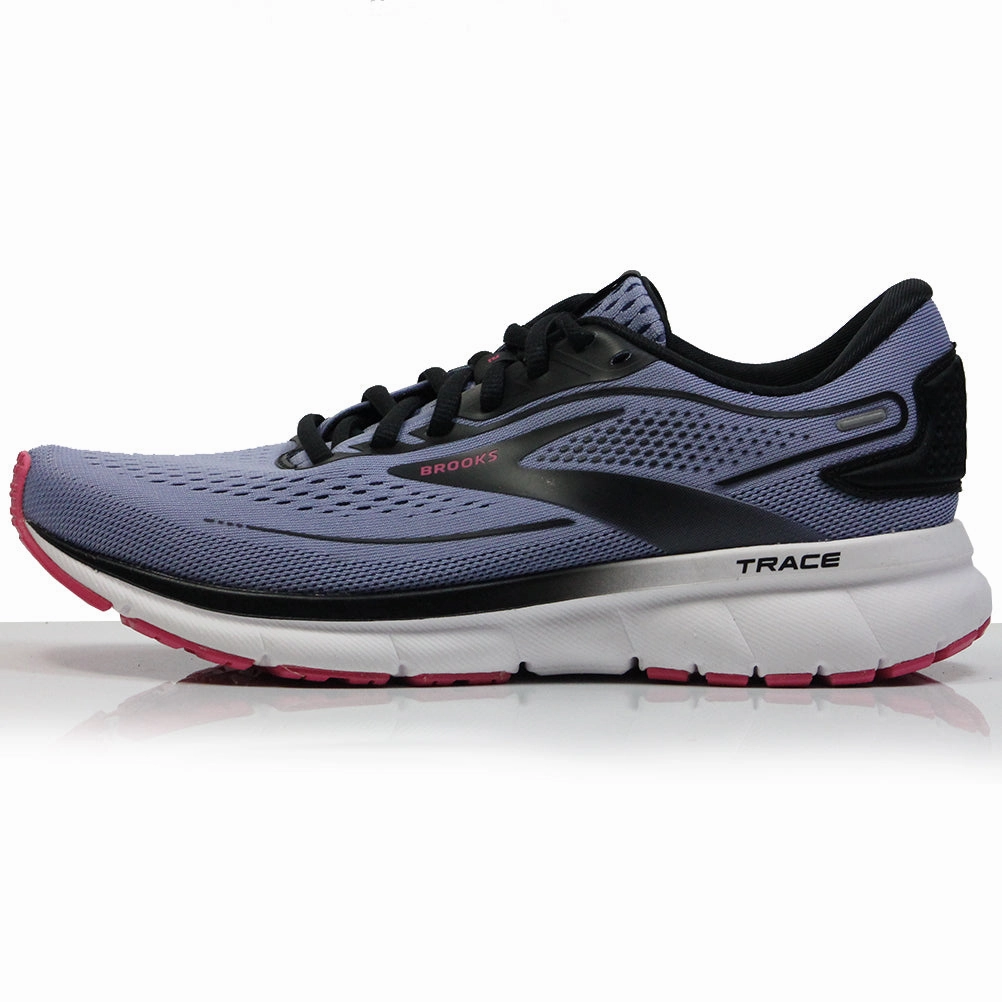 Brooks Trace 2 Women's Running Shoe - Purple Impression/Black/Pink Top Trail Running Shoes