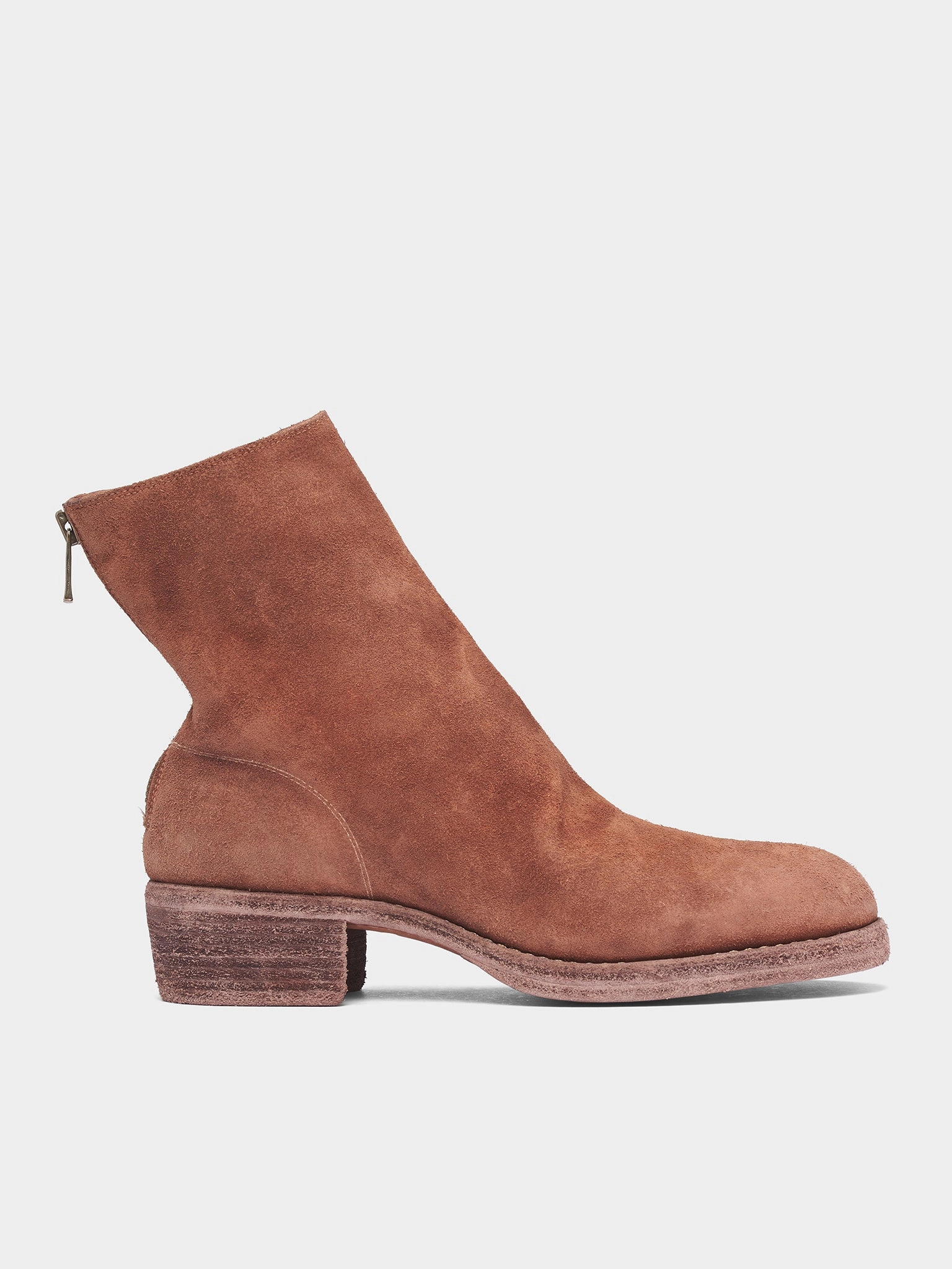 Brown 796Z Reverse Horse Leather Boots (796Z-HORSE-REVERSE-CV174T-BROW) Wellies And Rain Boots