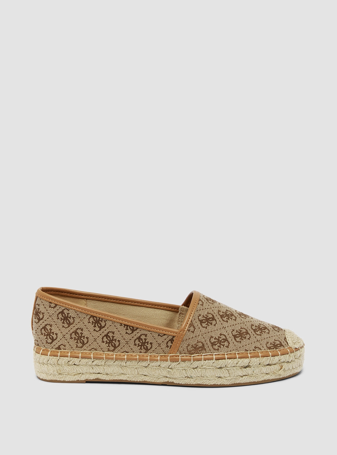 Dr Scholls Espadrille Brown Logo Joelyn Espadrilles