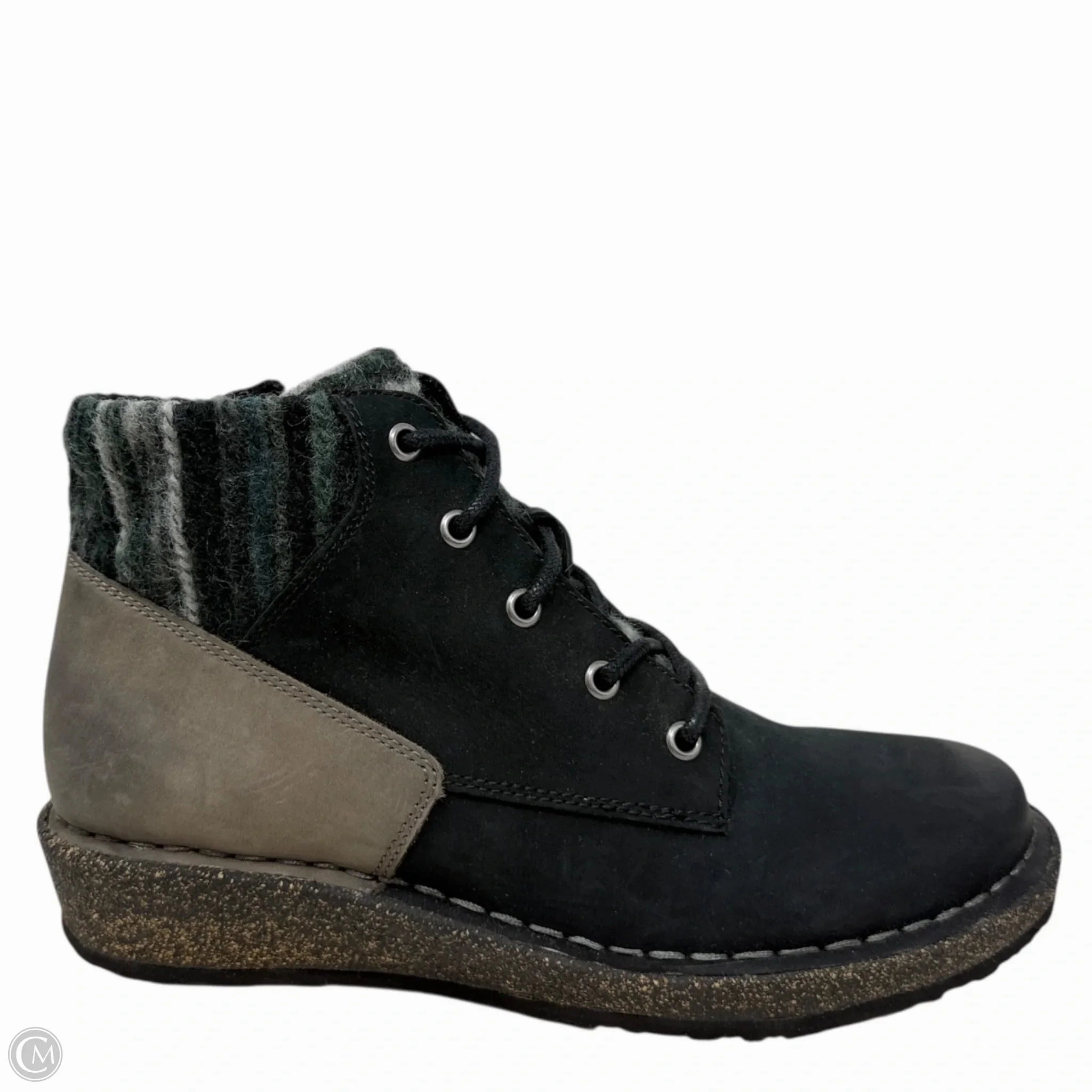 Cammie Arch Support Sweater Boots  By Aetrex In Black & Grey, Size: 6.5 Waterproof Hiking Boots Gore Tex