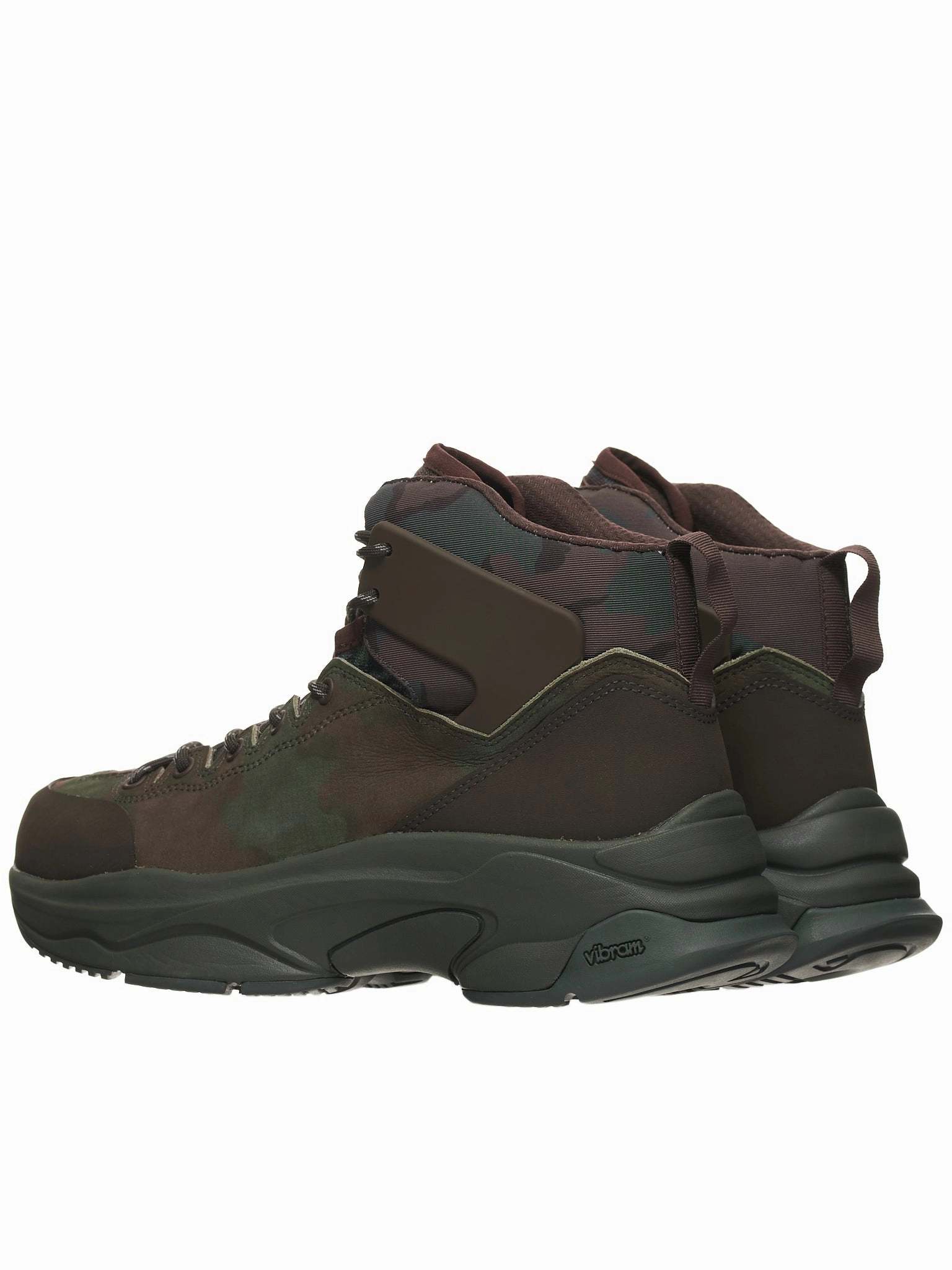 Camo Boots (UC1B4F01-1-BEIGE-BASE) Chelsea Shoes Boots