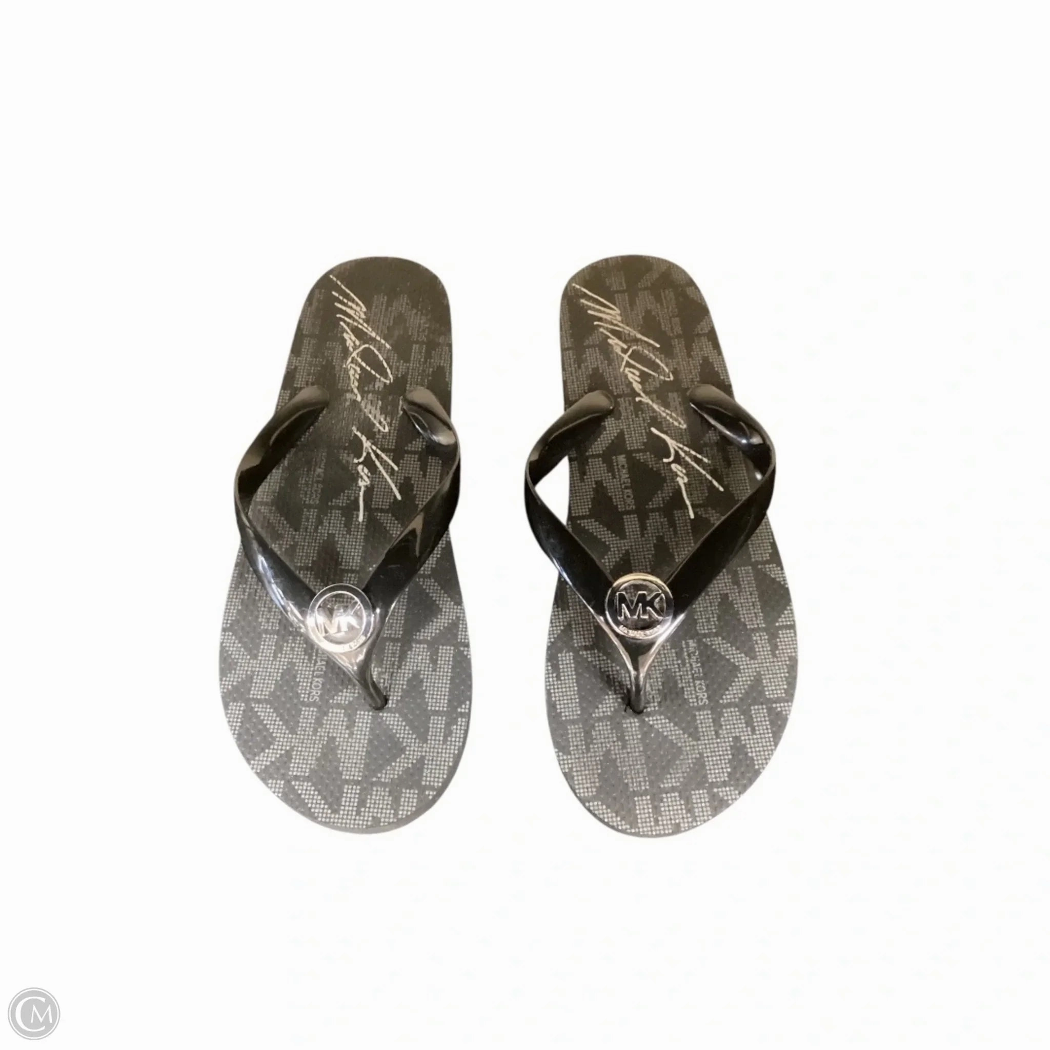 Sandals Flip Flops By Michael By Michael Kors In Black, Size: 9 Flip Flops For Hospital Bag