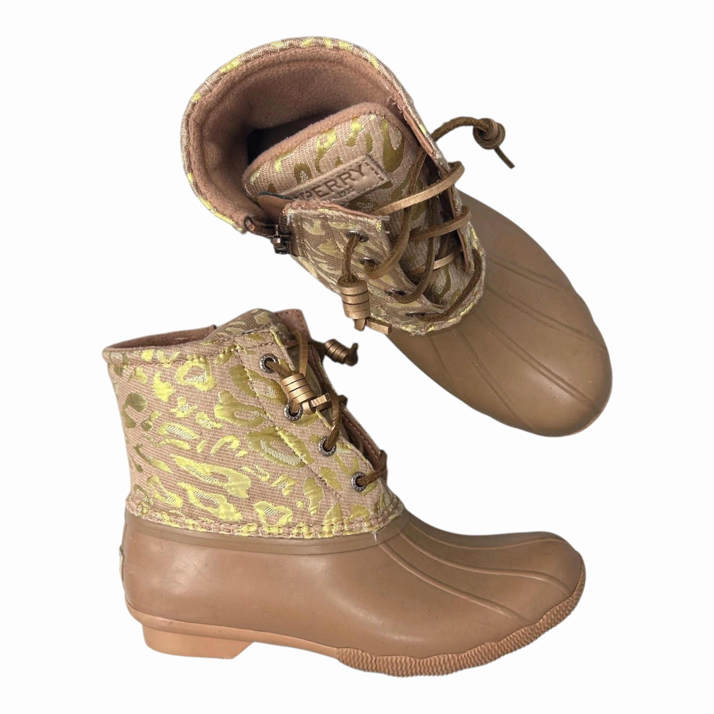 Boots To Wear In The Rain Boots Rain By Sperry In Pink, Size:6.5