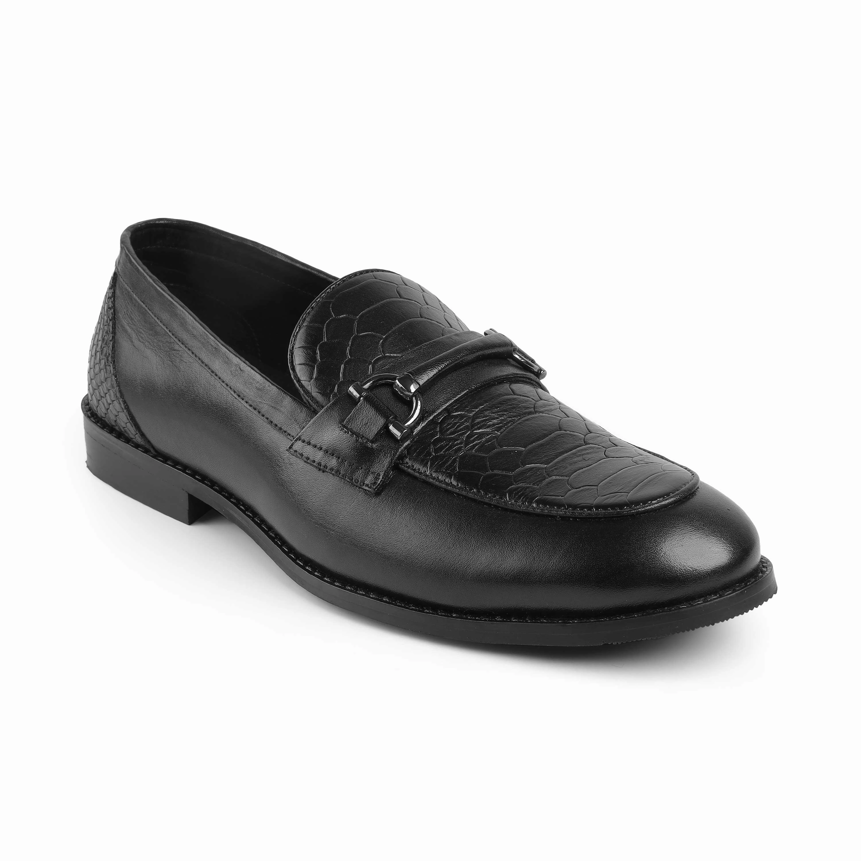 Tresmode Tremso Black Men's Leather Loafers Loafers Station Albany Oregon