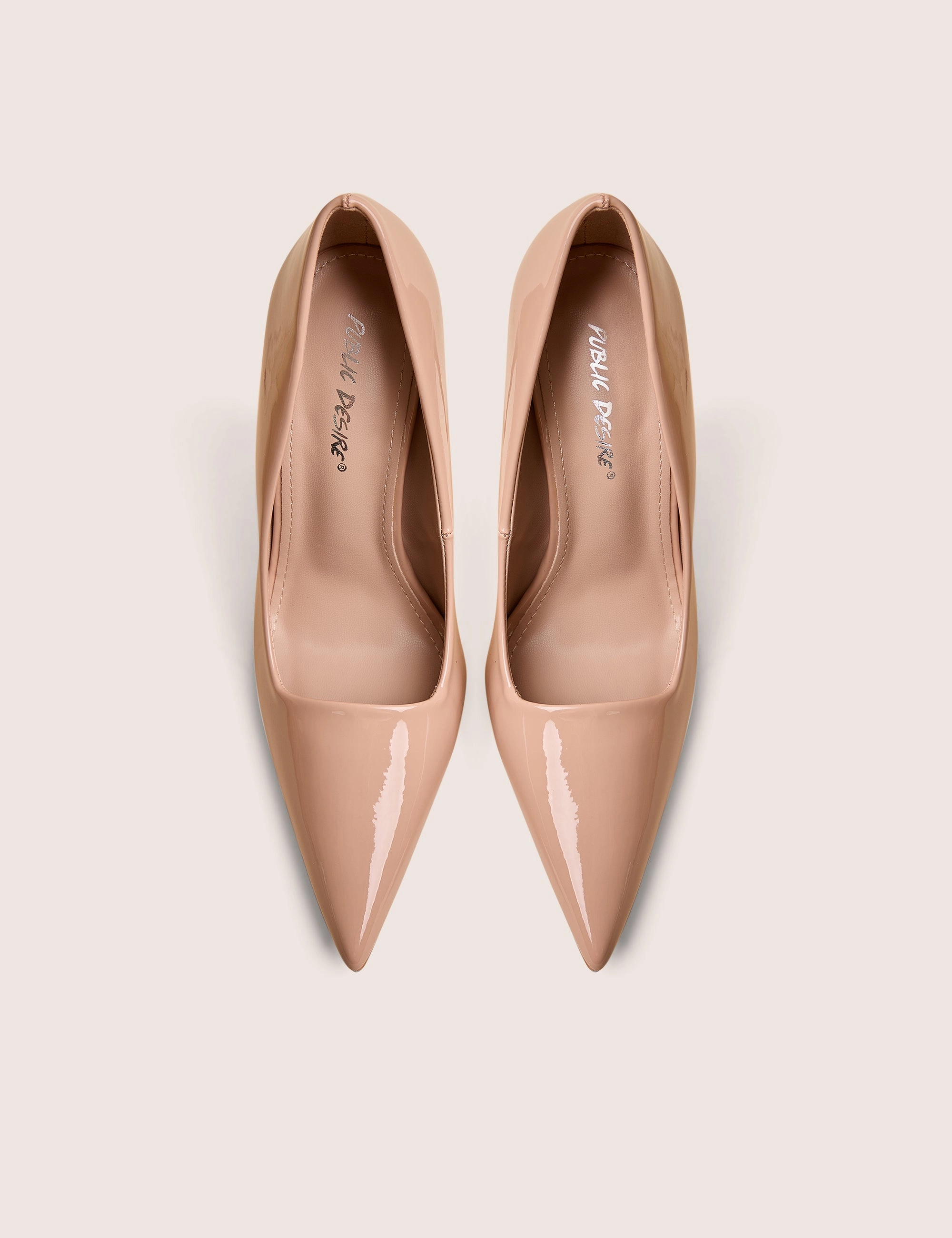 Caviar Nude Patent Pu Court Stiletto High Heels High Heels Were Invented For