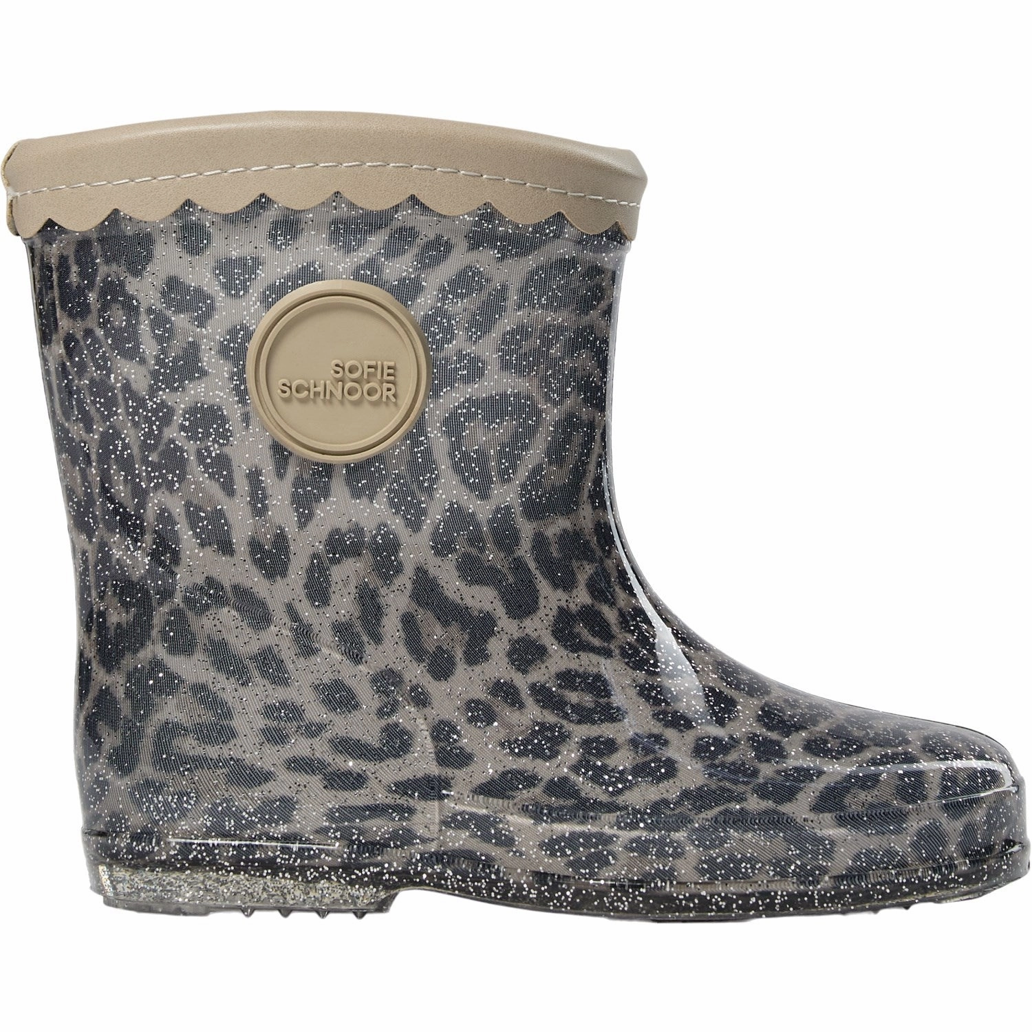 Snow And Waterproof Boots Sofie Schnoor Leopard Perlask Rubberboot