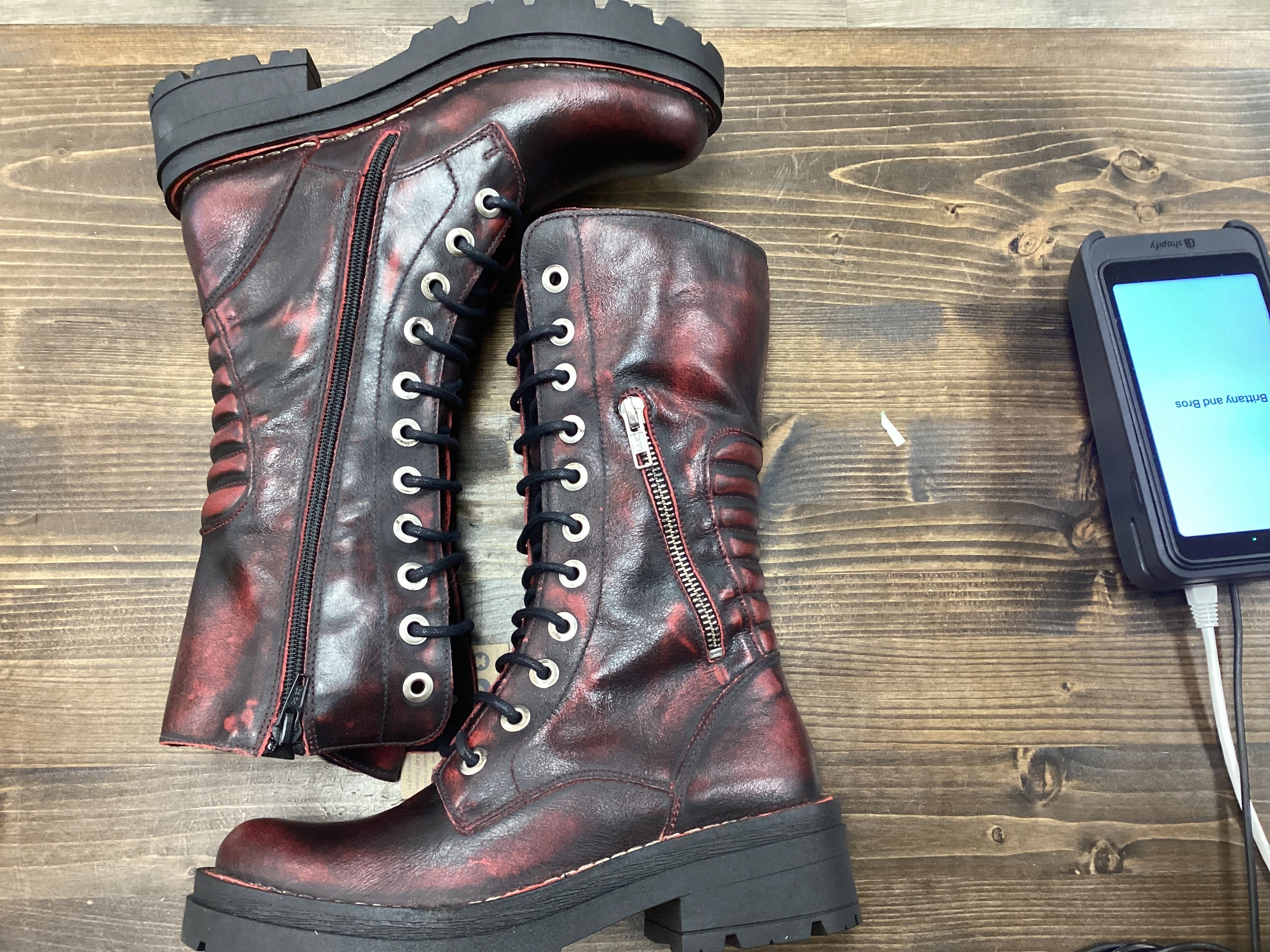 Chacal 6086 mid calf Combat boots Corcoran Combat Boots 978