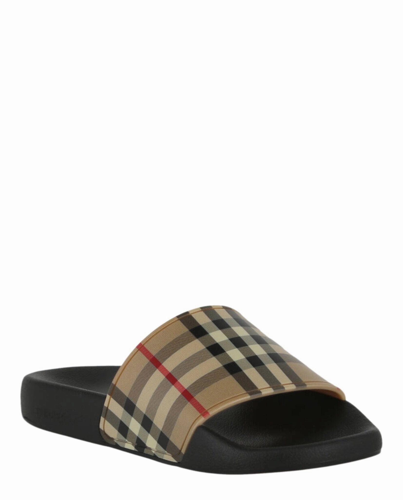 Tasmanian Slippers Check Print Slides