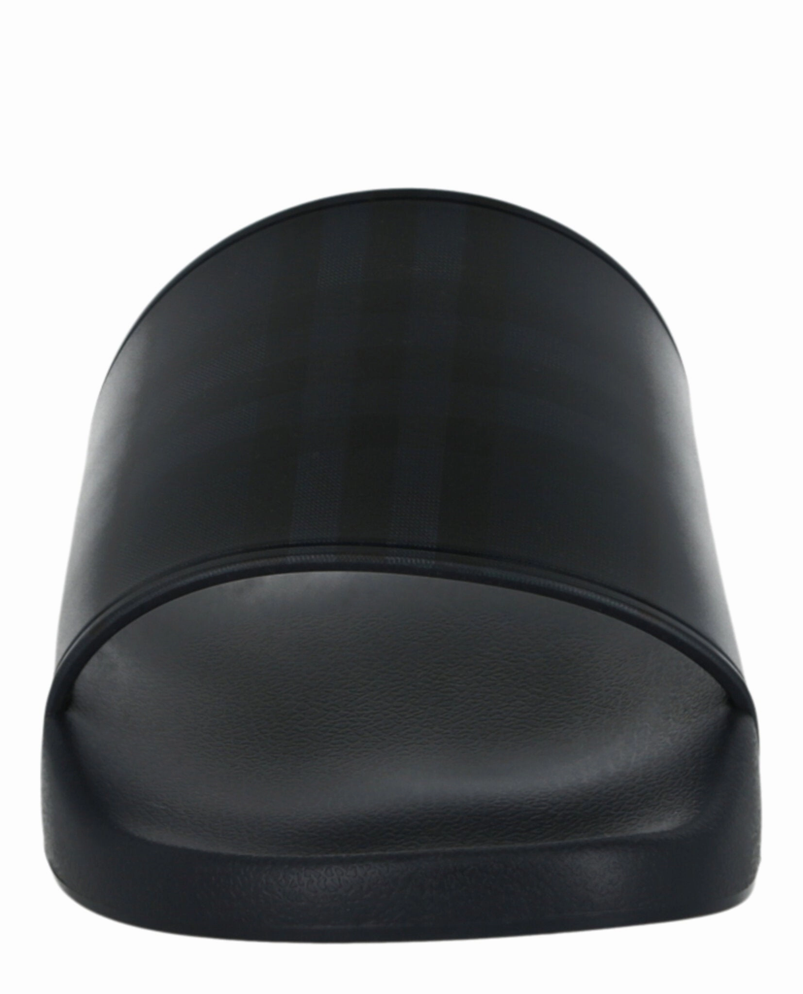 Check Print Slides Racoon Slippers