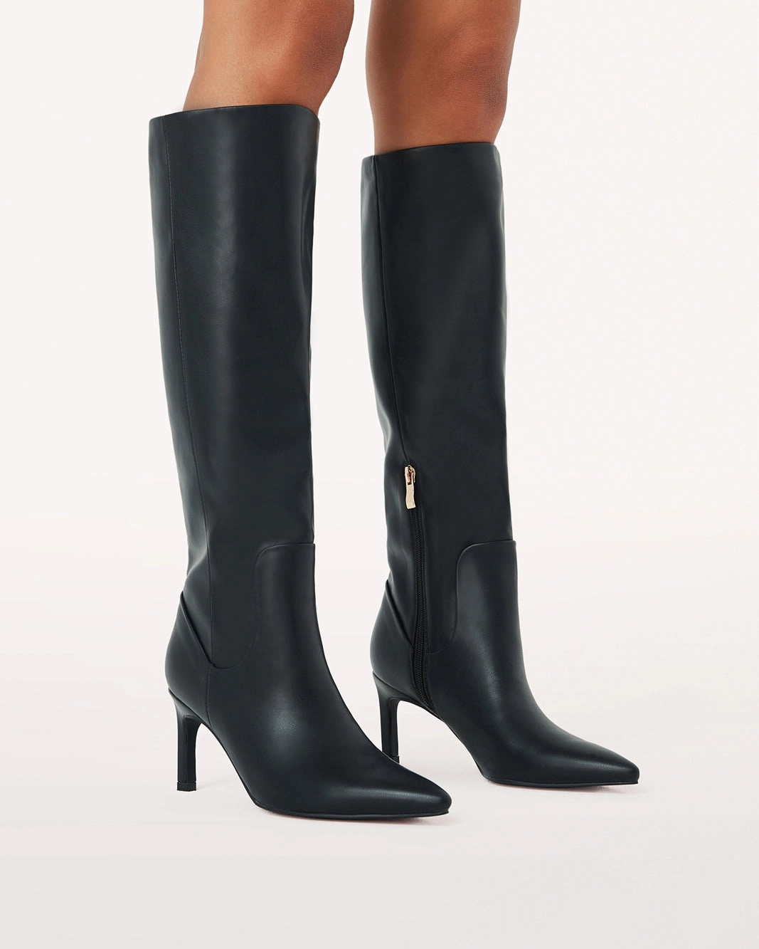 HUDA - BLACK Valentino Boots Knee-high