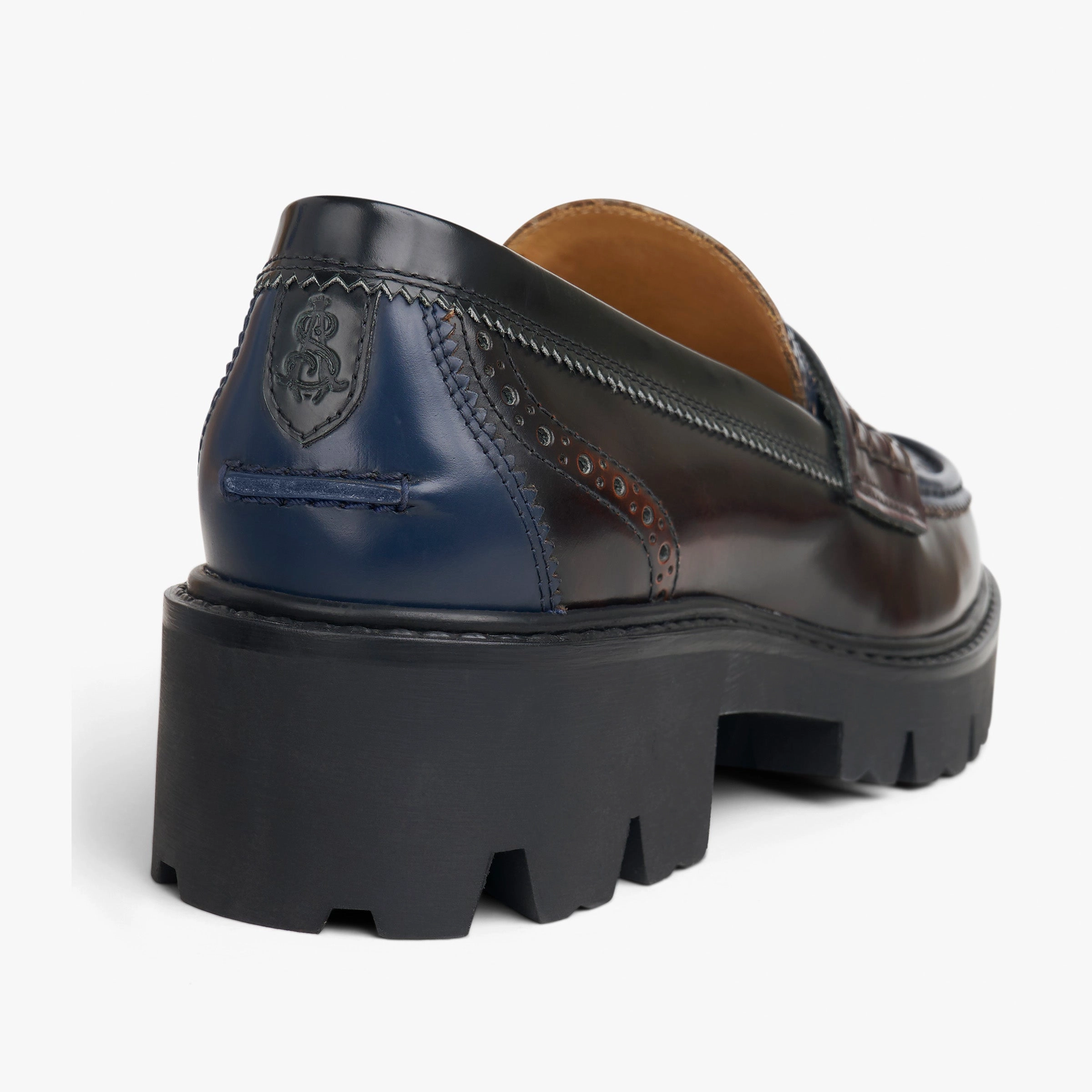 Ms. Savannah Loafer Wood Sole Oxfords
