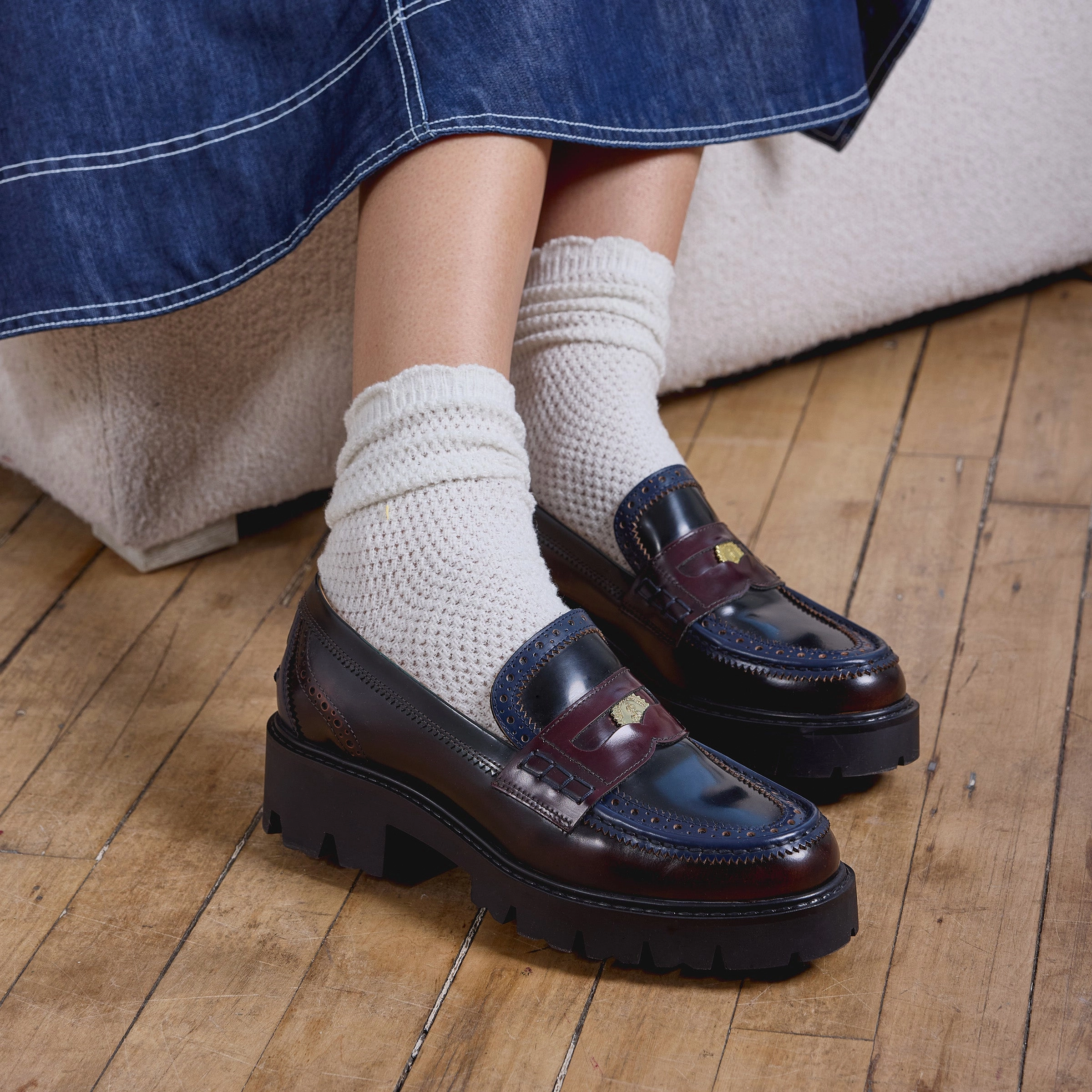 Leather Ms. Savannah Loafer