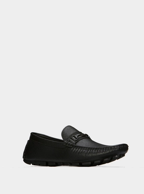 Black Aarav Loafers Outfit Loafers